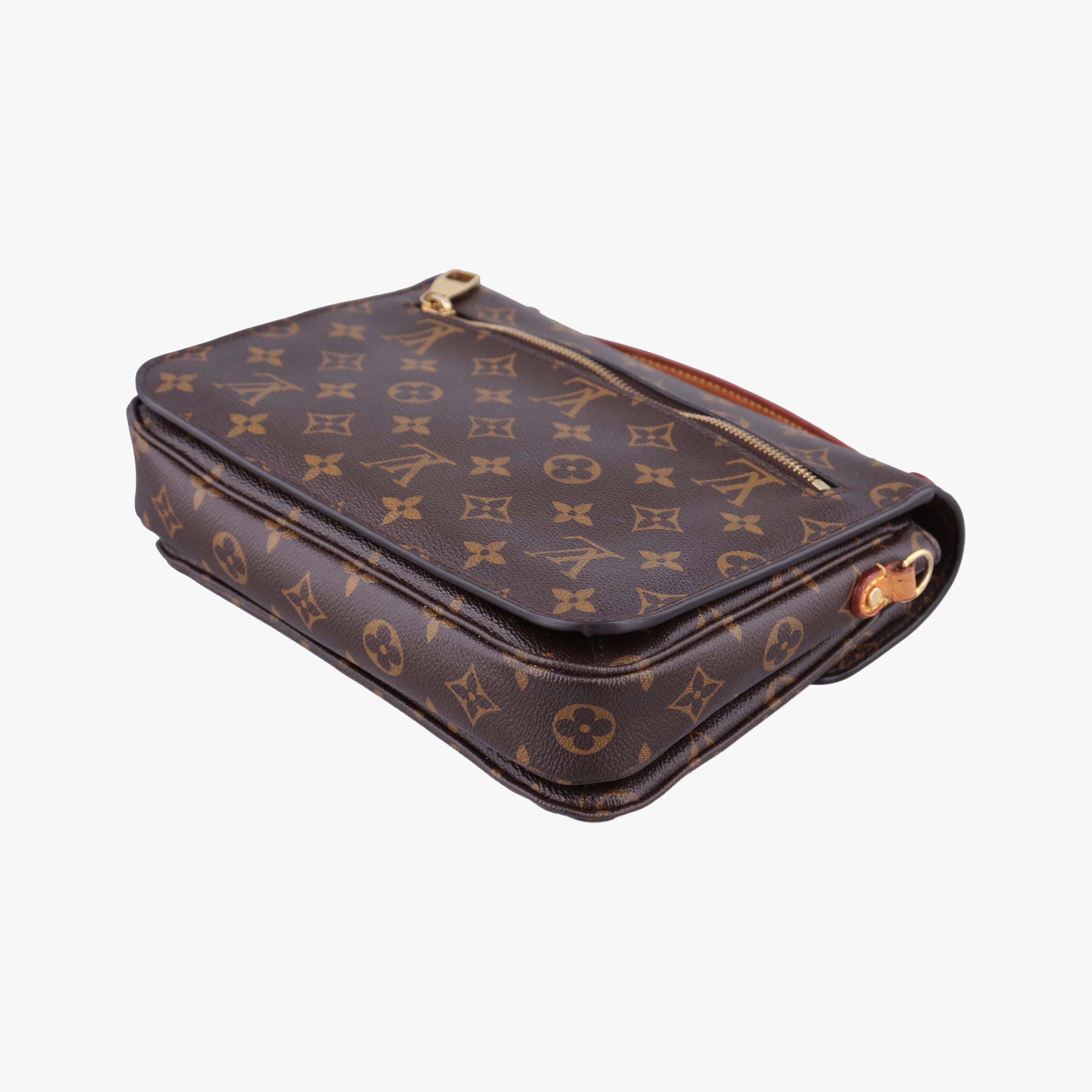 Pre-owned Louis Vuitton Pochette Metis MM Brown Monogram Canvas M44875 shoulderbag | stylenewstar