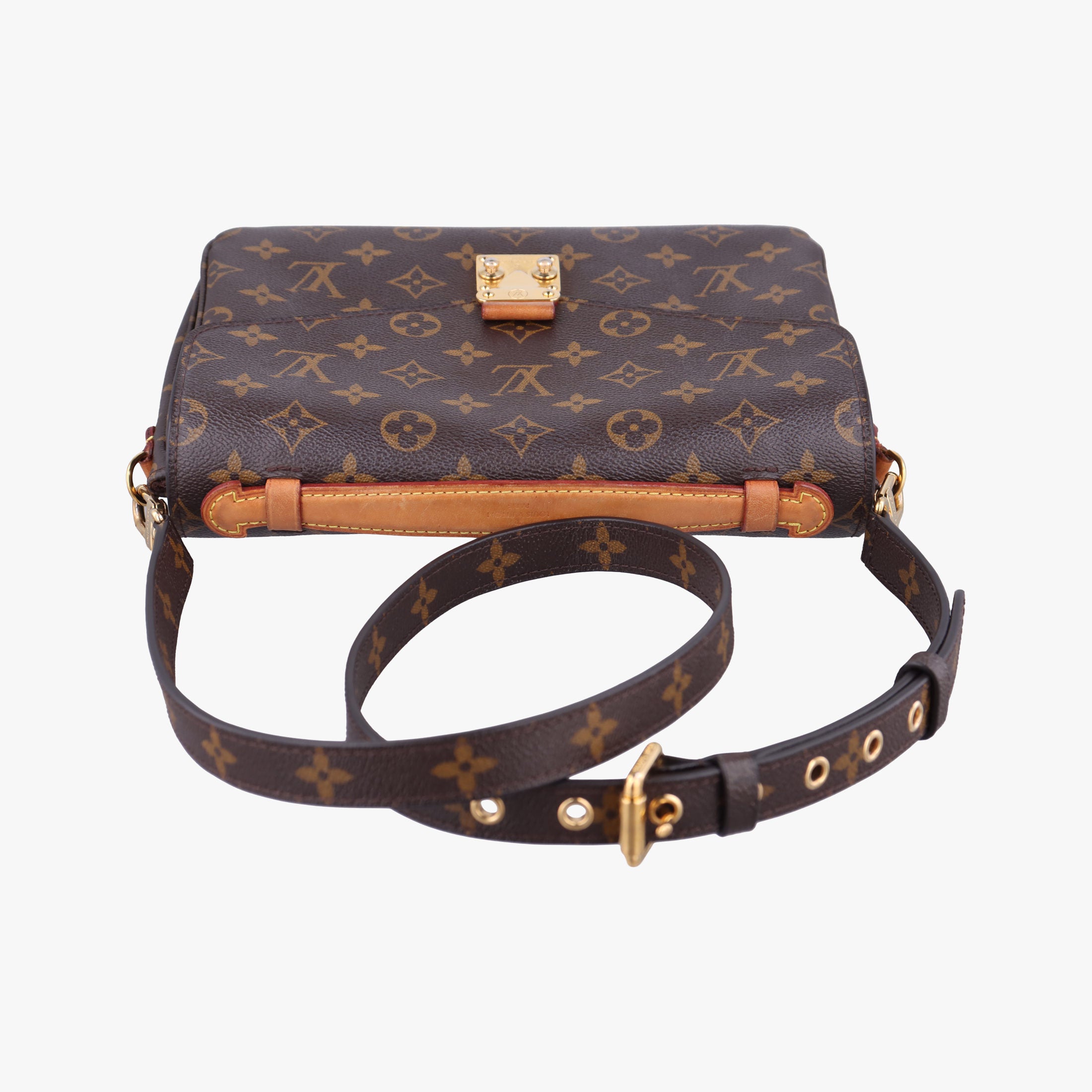 Pre-owned Louis Vuitton Pochette Metis MM Brown Monogram Canvas M44875 shoulderbag | stylenewstar