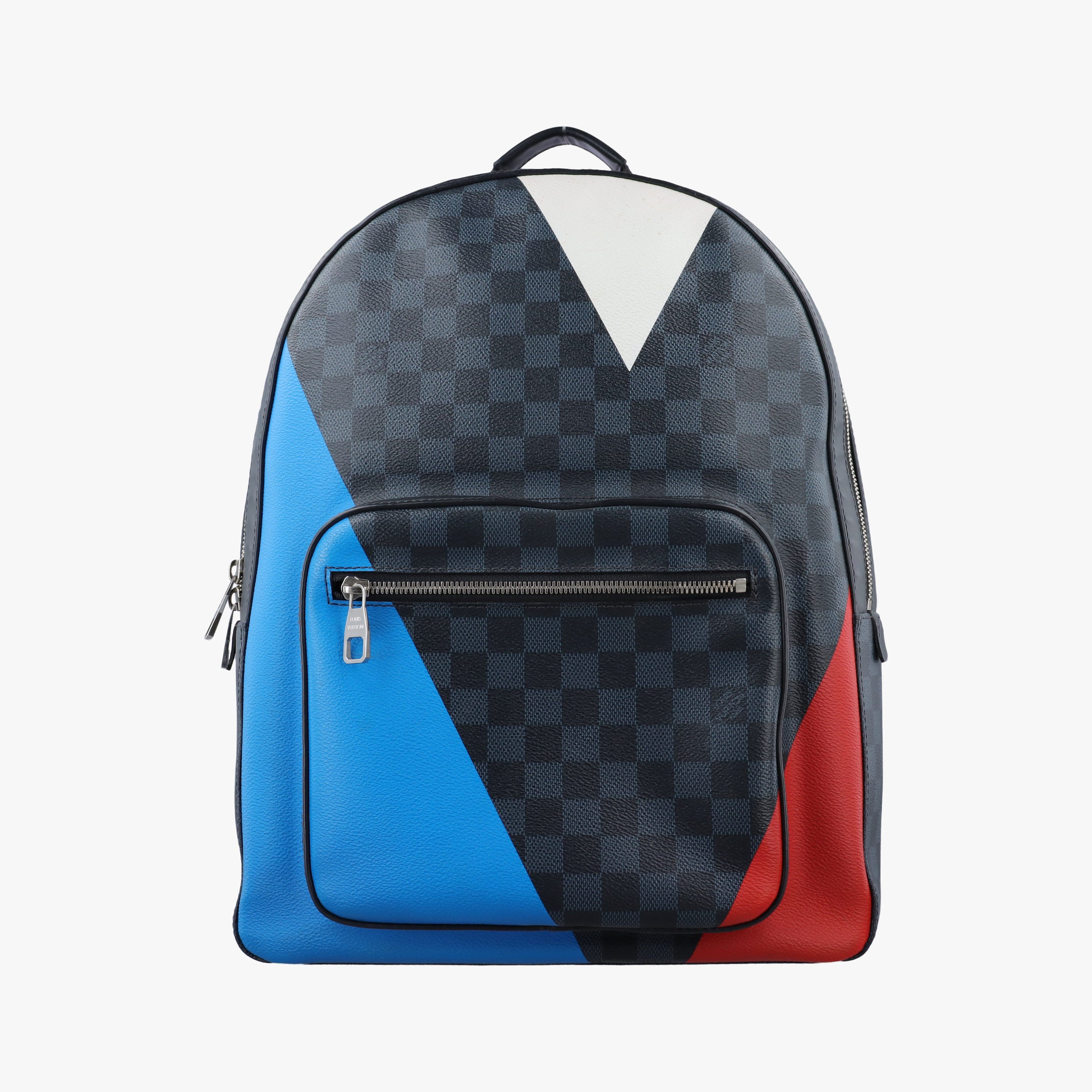 Pre-owned Louis Vuitton JOSH 2017 America's Cup Regatta Series Noir×multi Damier Cobalt N41612 backpack/rucksack | stylenewstar