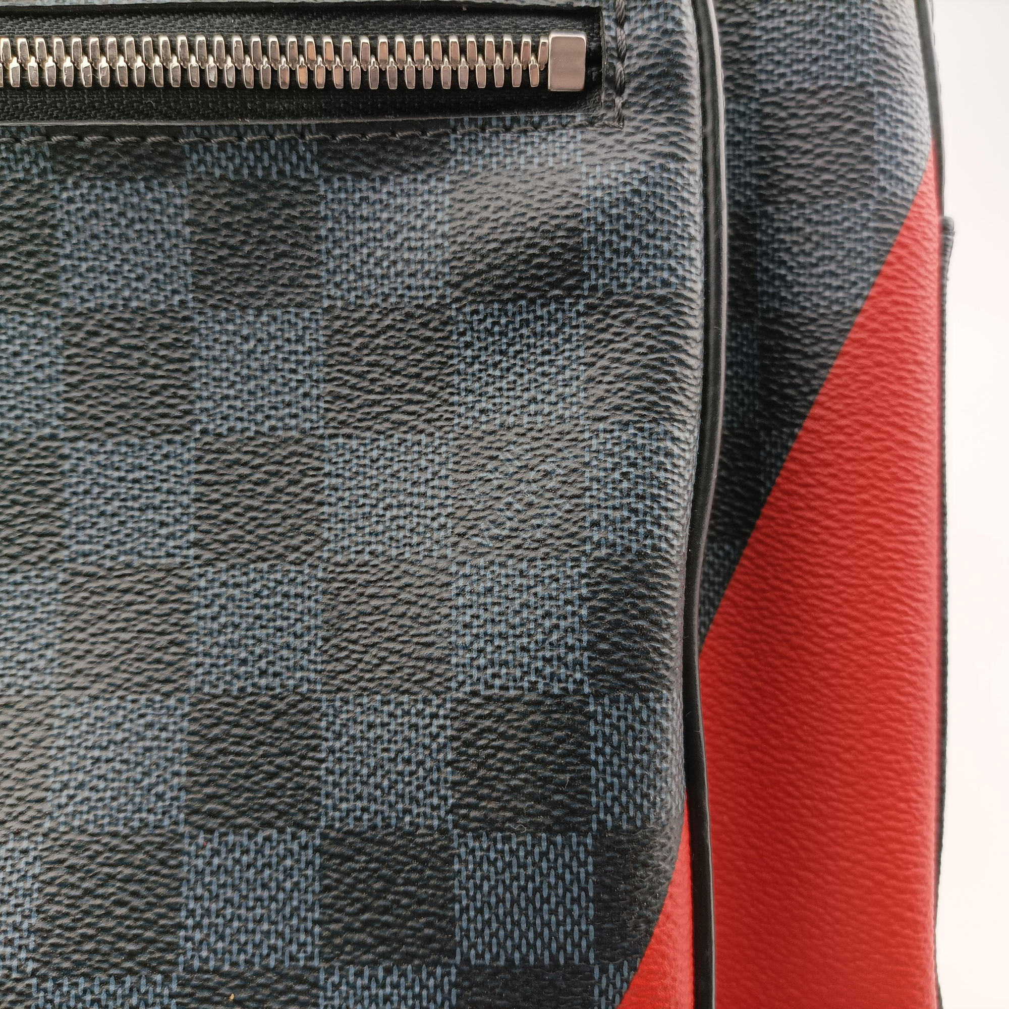 Pre-owned Louis Vuitton JOSH 2017 America's Cup Regatta Series Noir×multi Damier Cobalt N41612 backpack/rucksack | stylenewstar