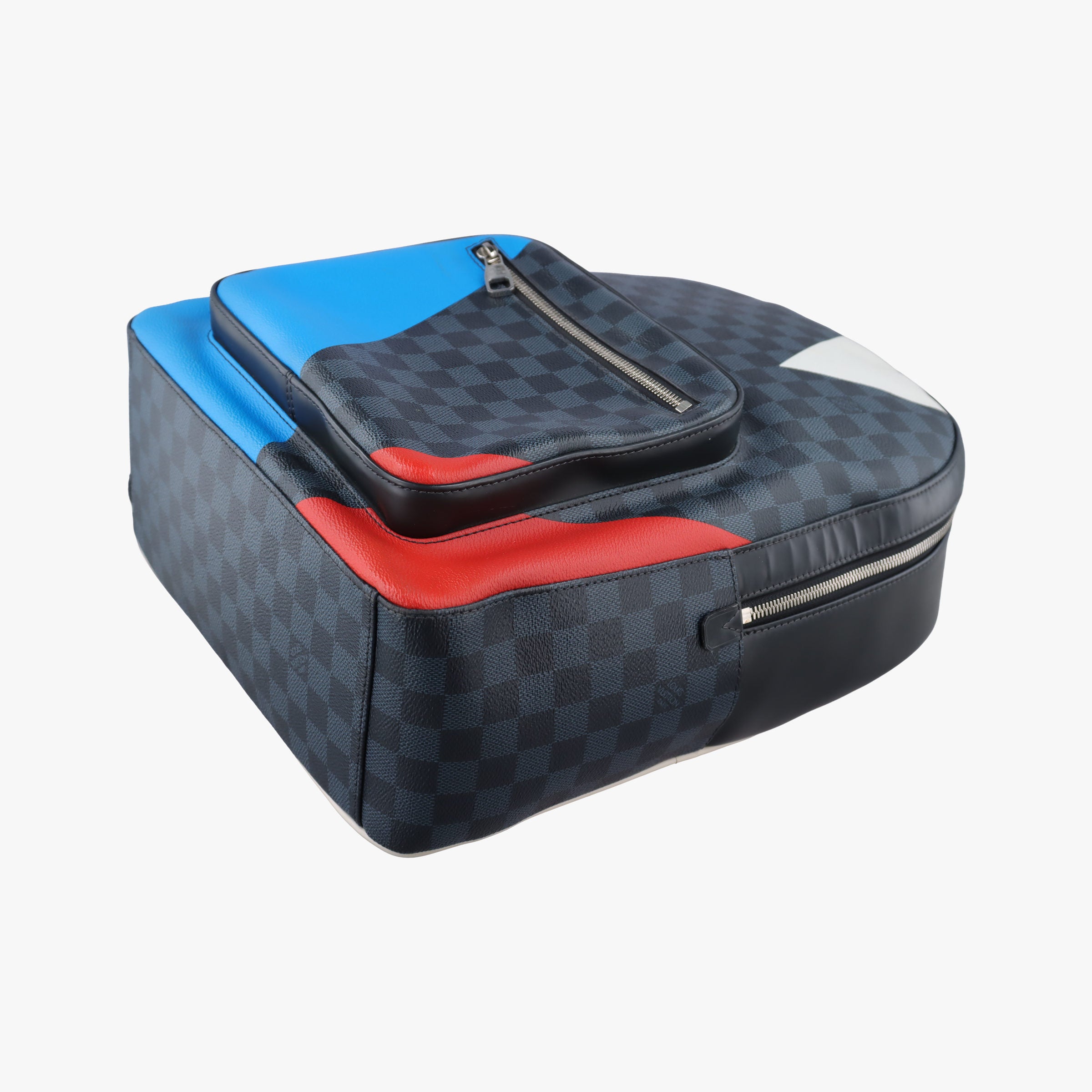 Pre-owned Louis Vuitton JOSH 2017 America's Cup Regatta Series Noir×multi Damier Cobalt N41612 backpack/rucksack | stylenewstar
