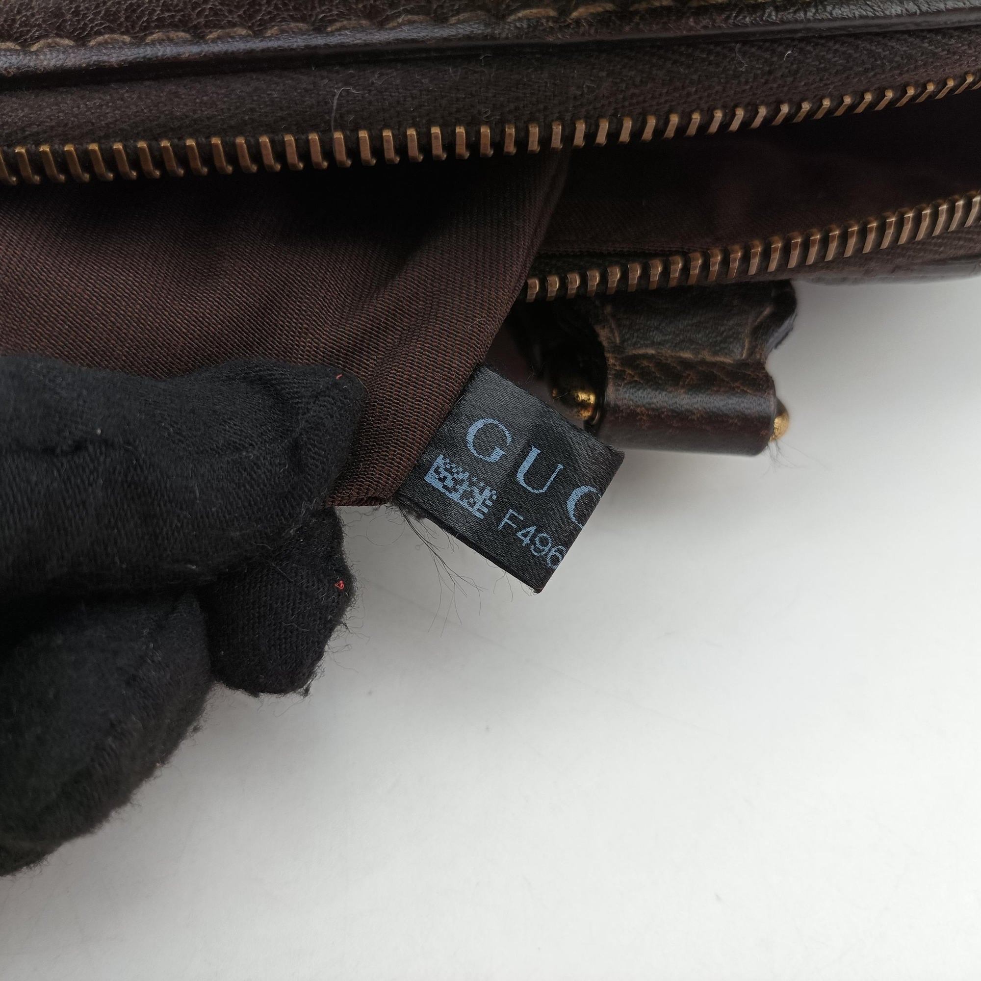Vintage Gucci Guccissima New Pelham horsebit Brown leather 223956 handbag | stylenewstar