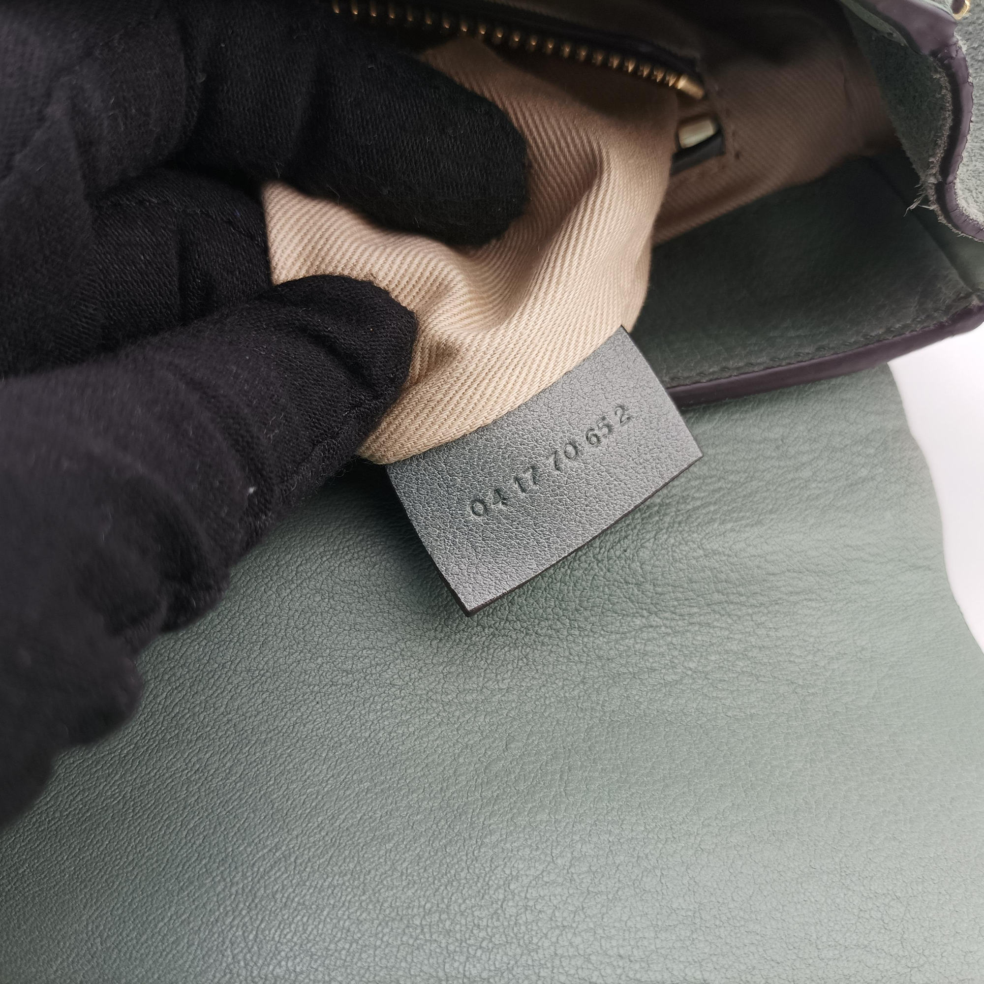 Pre-owned Chloe FAYE mini Blue Suede × leather  backpack/rucksack | stylenewstar