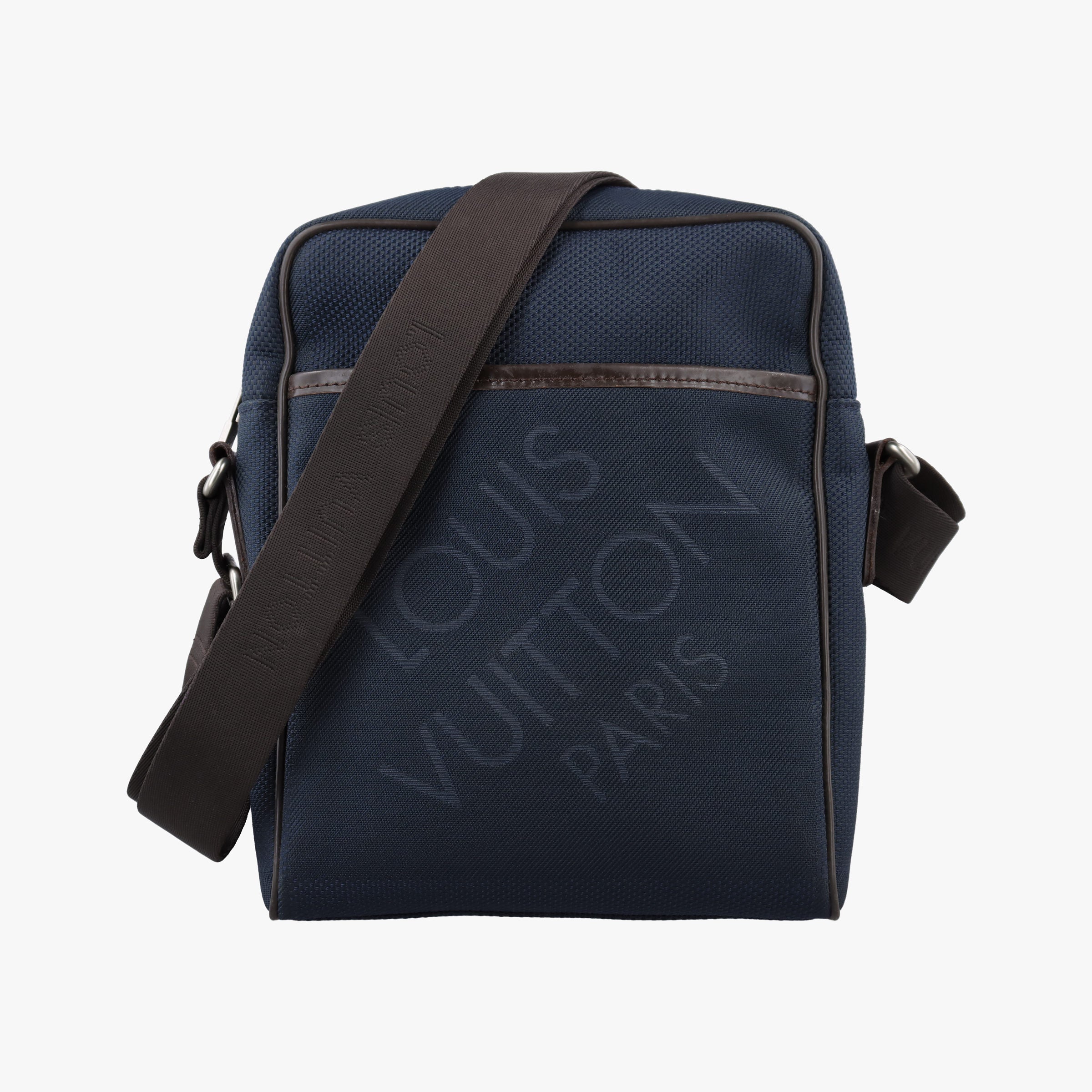 Pre-owned Louis Vuitton Citadin NM Blue Ocean x Brown Damier Geant N41437 shoulderbag | stylenewstar
