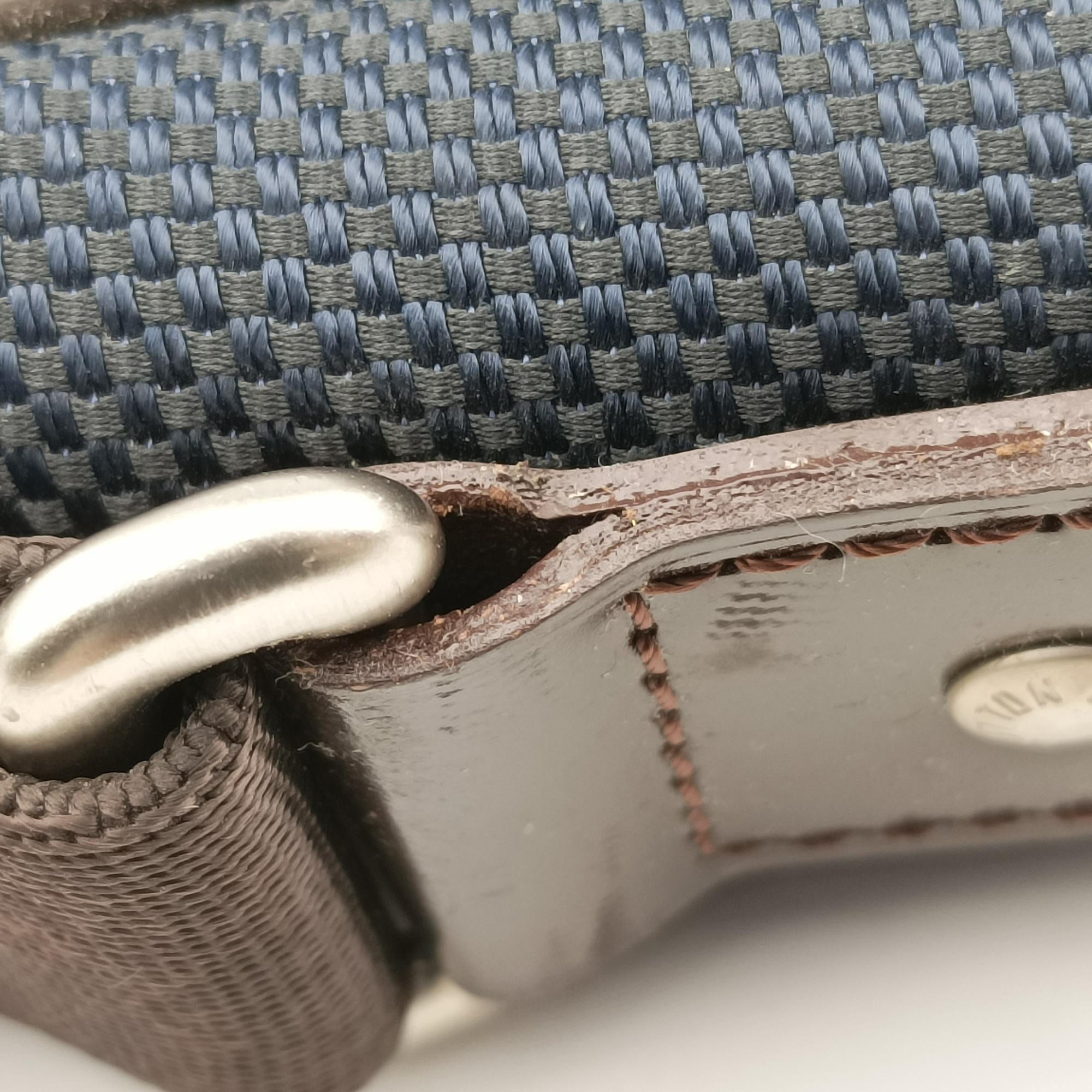 Pre-owned Louis Vuitton Citadin NM Blue Ocean x Brown Damier Geant N41437 shoulderbag | stylenewstar