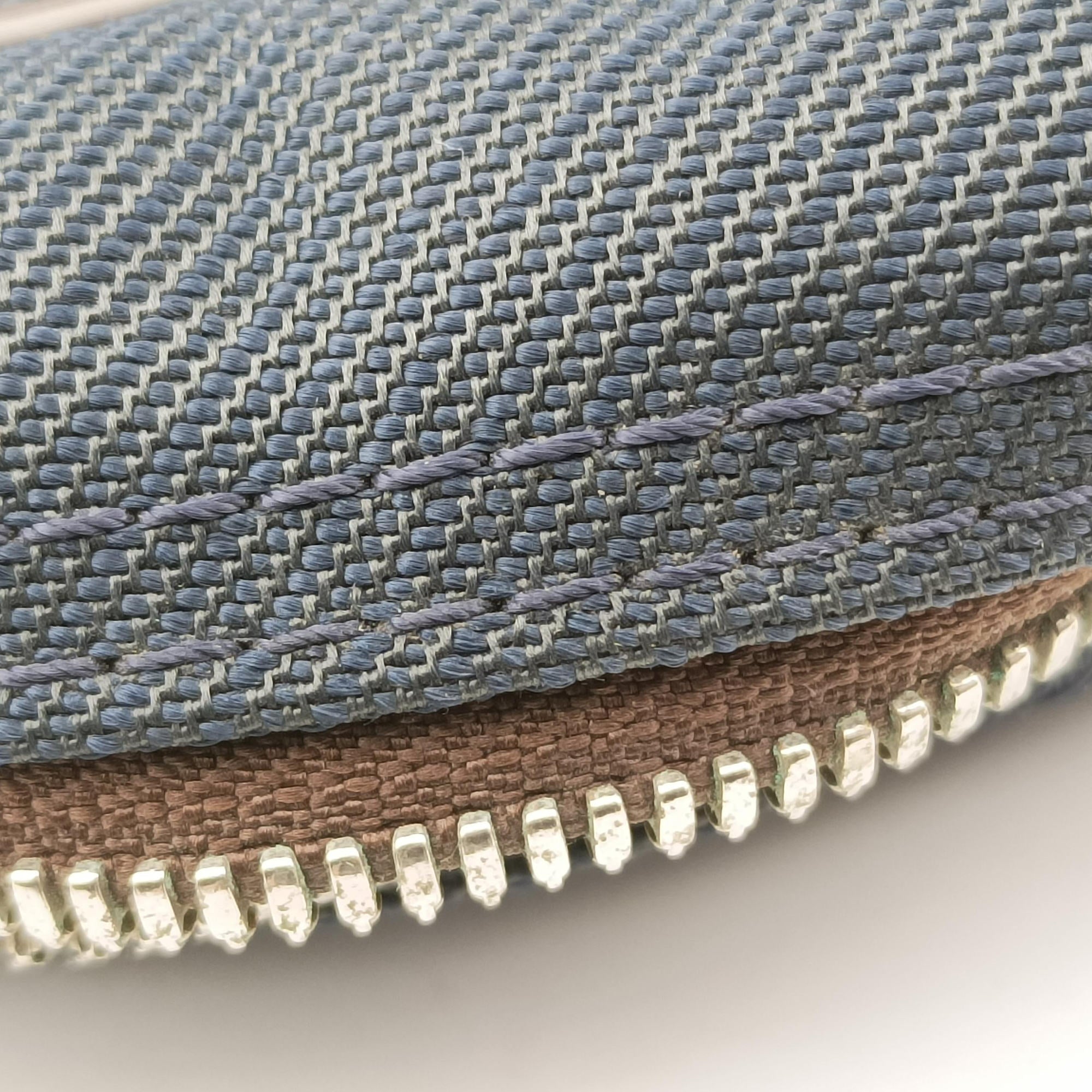 Pre-owned Louis Vuitton Citadin NM Blue Ocean x Brown Damier Geant N41437 shoulderbag | stylenewstar