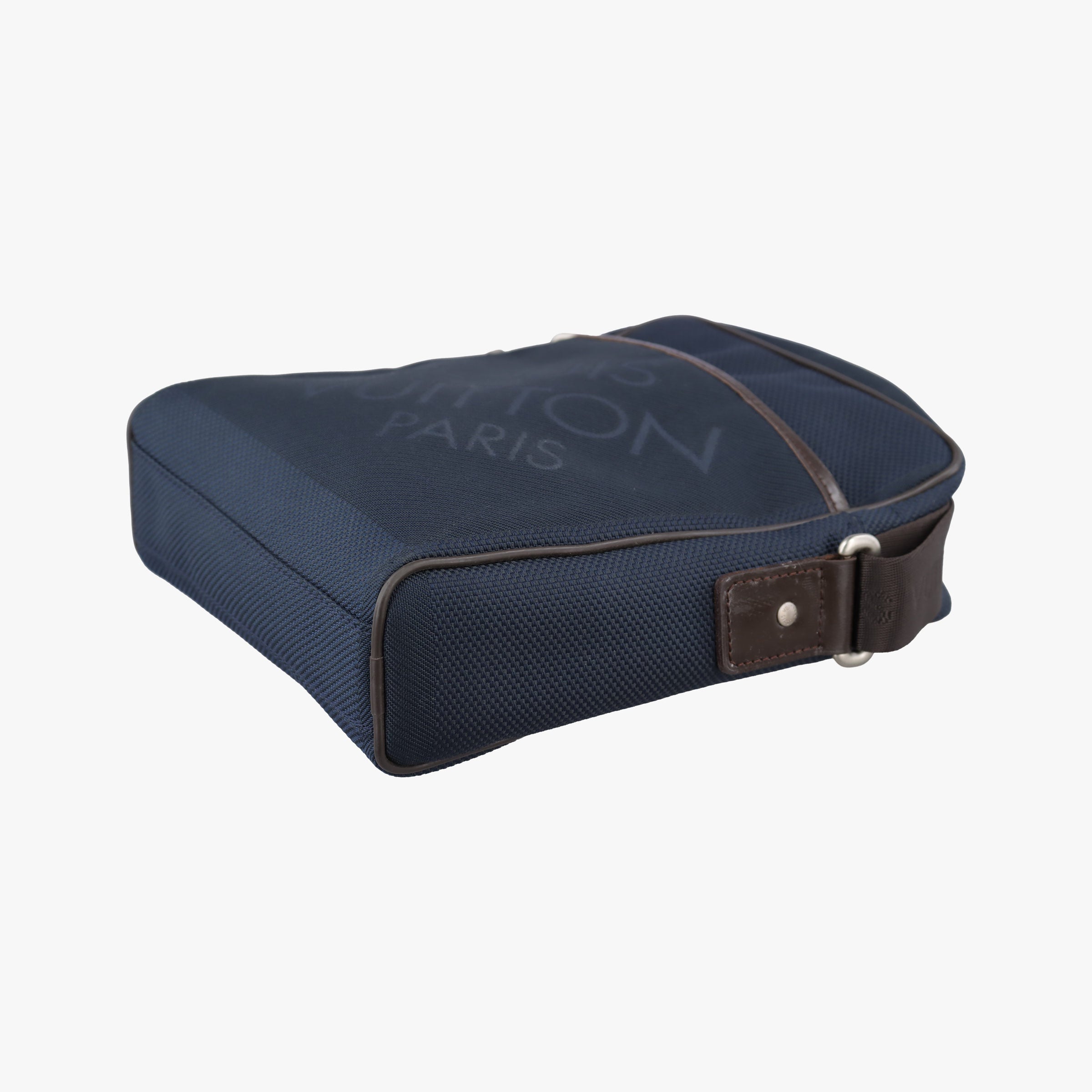 Pre-owned Louis Vuitton Citadin NM Blue Ocean x Brown Damier Geant N41437 shoulderbag | stylenewstar