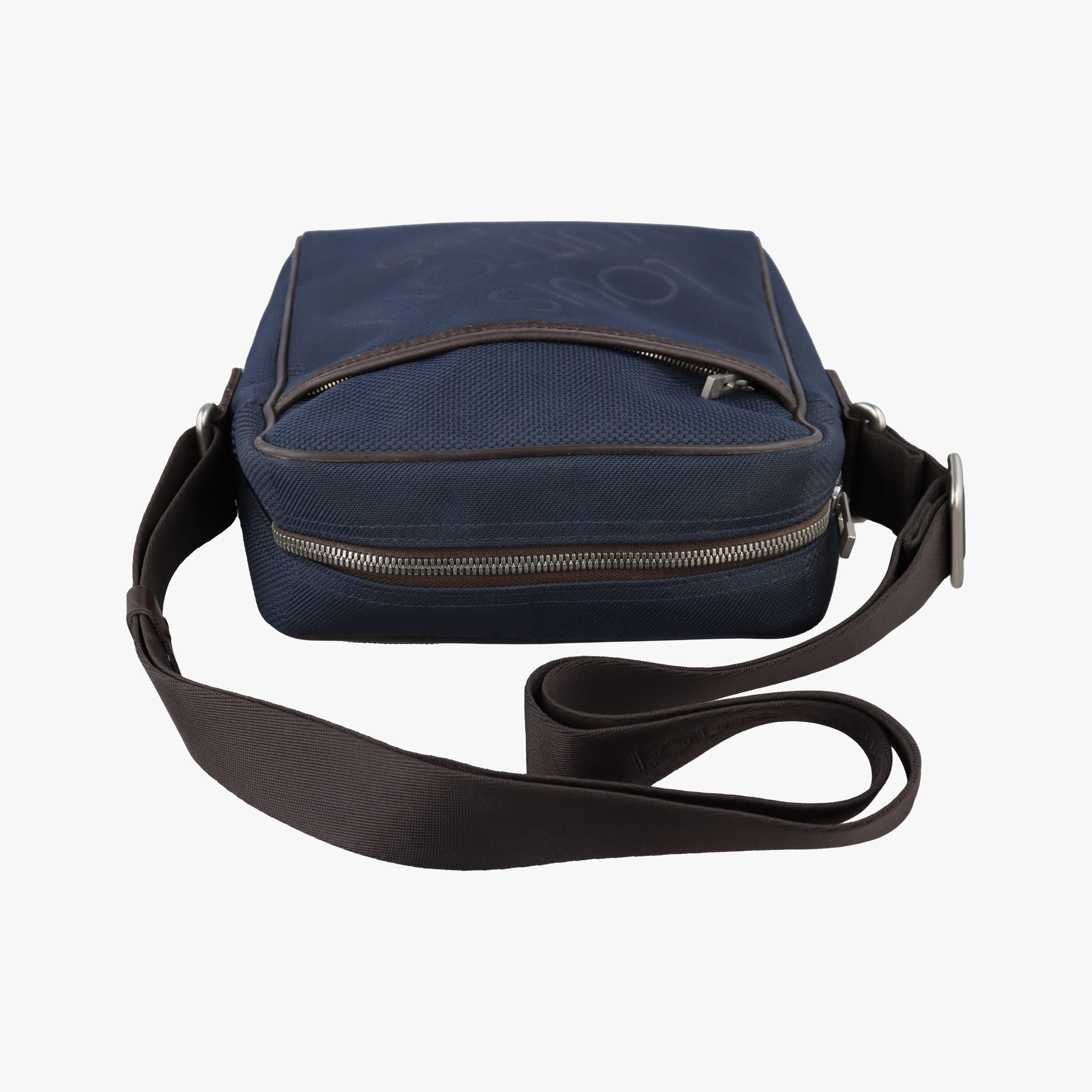 Pre-owned Louis Vuitton Citadin NM Blue Ocean x Brown Damier Geant N41437 shoulderbag | stylenewstar