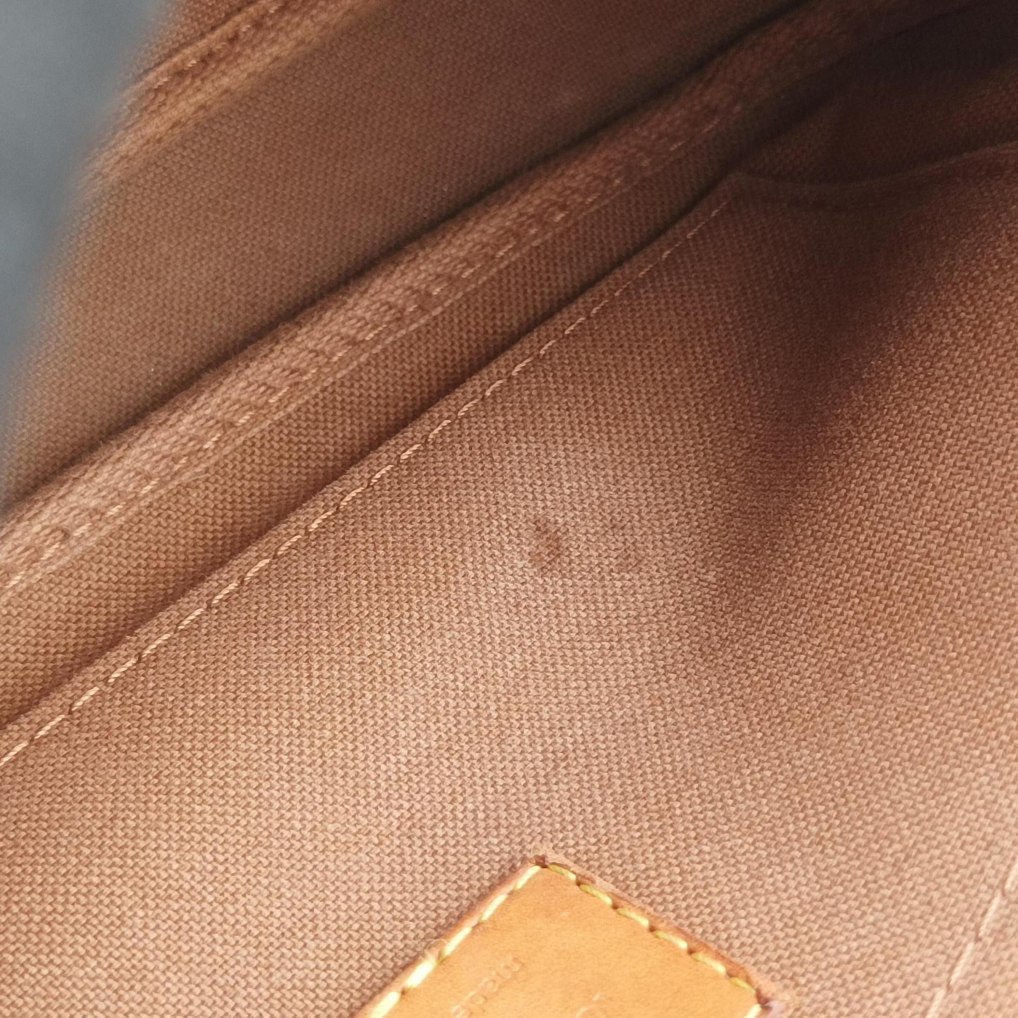 Pre-owned Louis Vuitton Multi Pochette Accessoir brown×khaki Monogram Canvas M44813 shoulderbag | stylenewstar