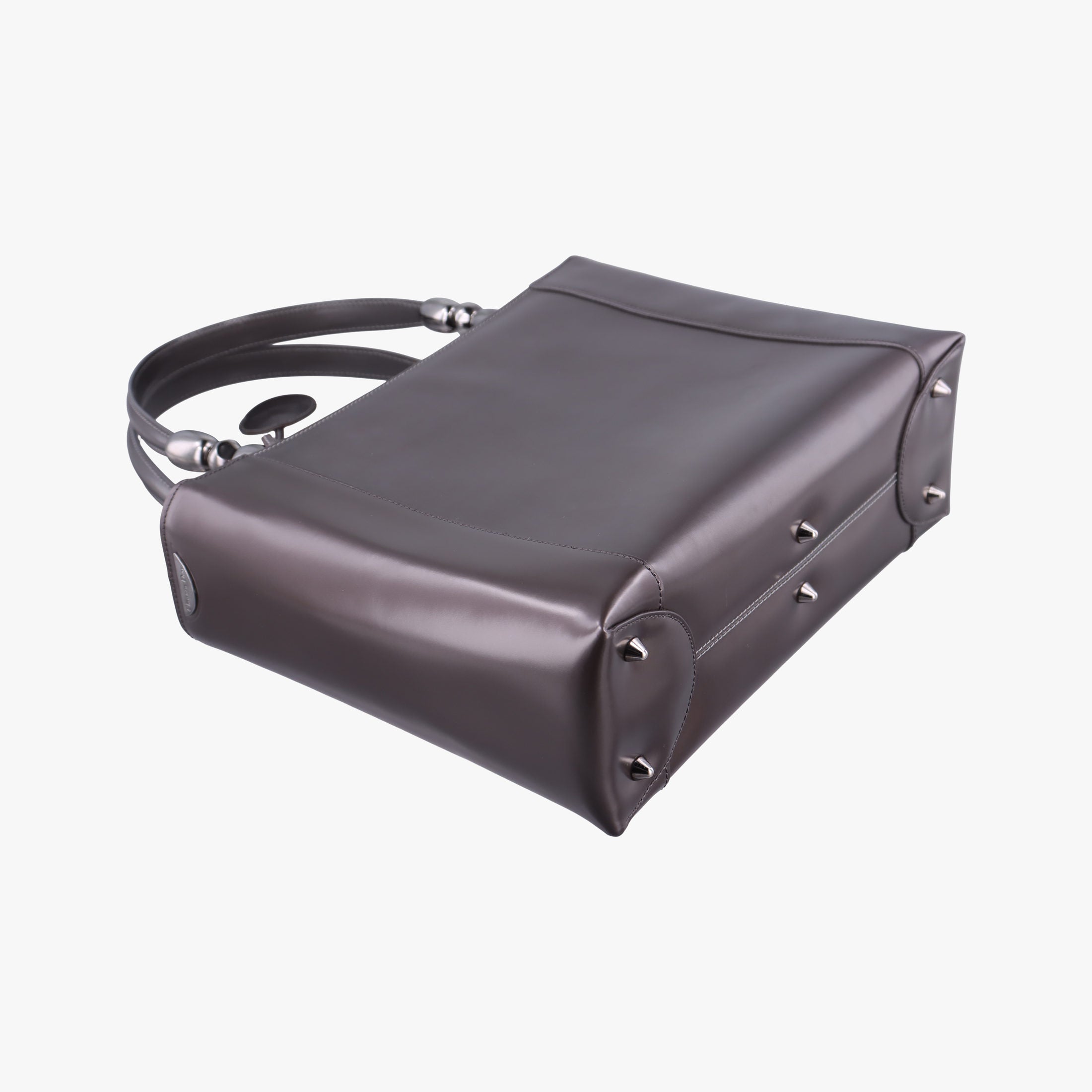 Pre-owned Christian Dior Malice Grey Enamel  handbag | stylenewstar