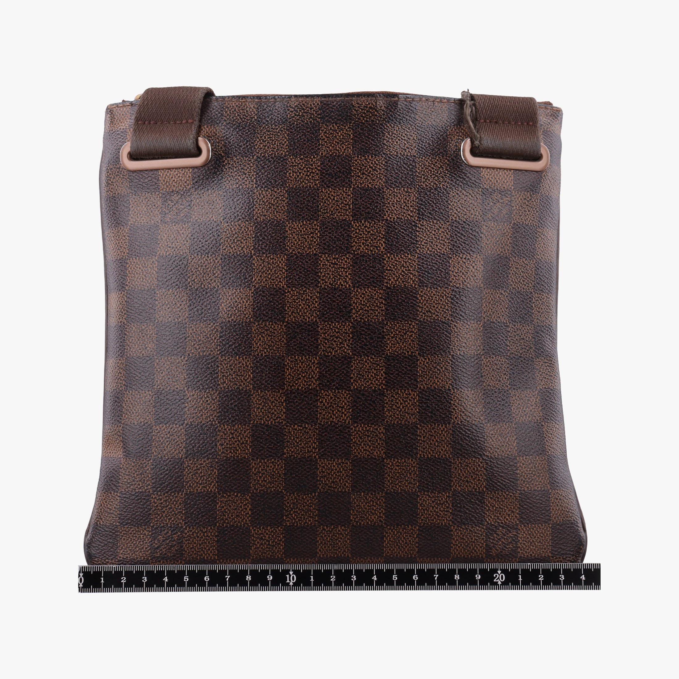 Pre-owned Louis Vuitton BROOKLYN MM EBENE Damier Canvas N51211 shoulderbag | stylenewstar