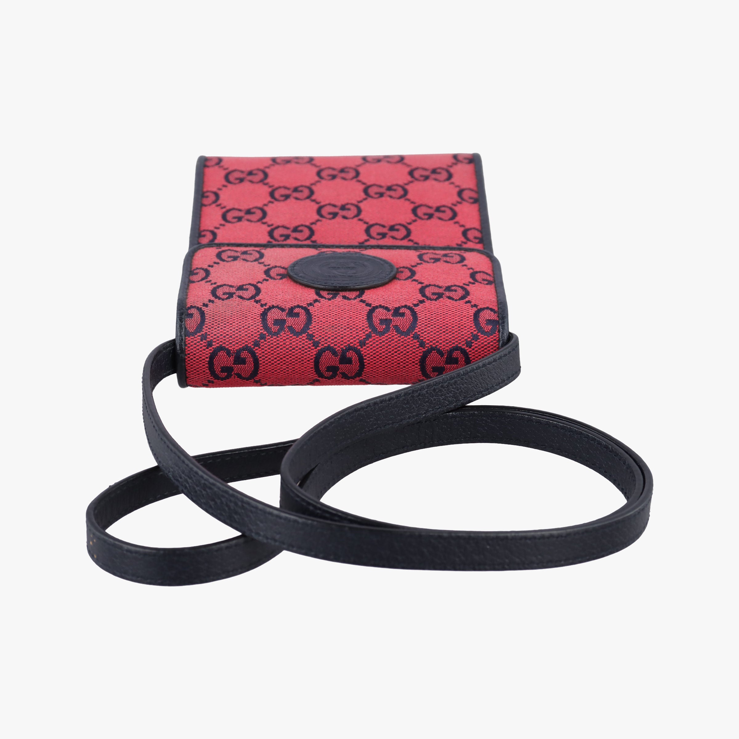 Vintage Gucci Interlocking G Red canvas 661109 shoulderbag | stylenewstar