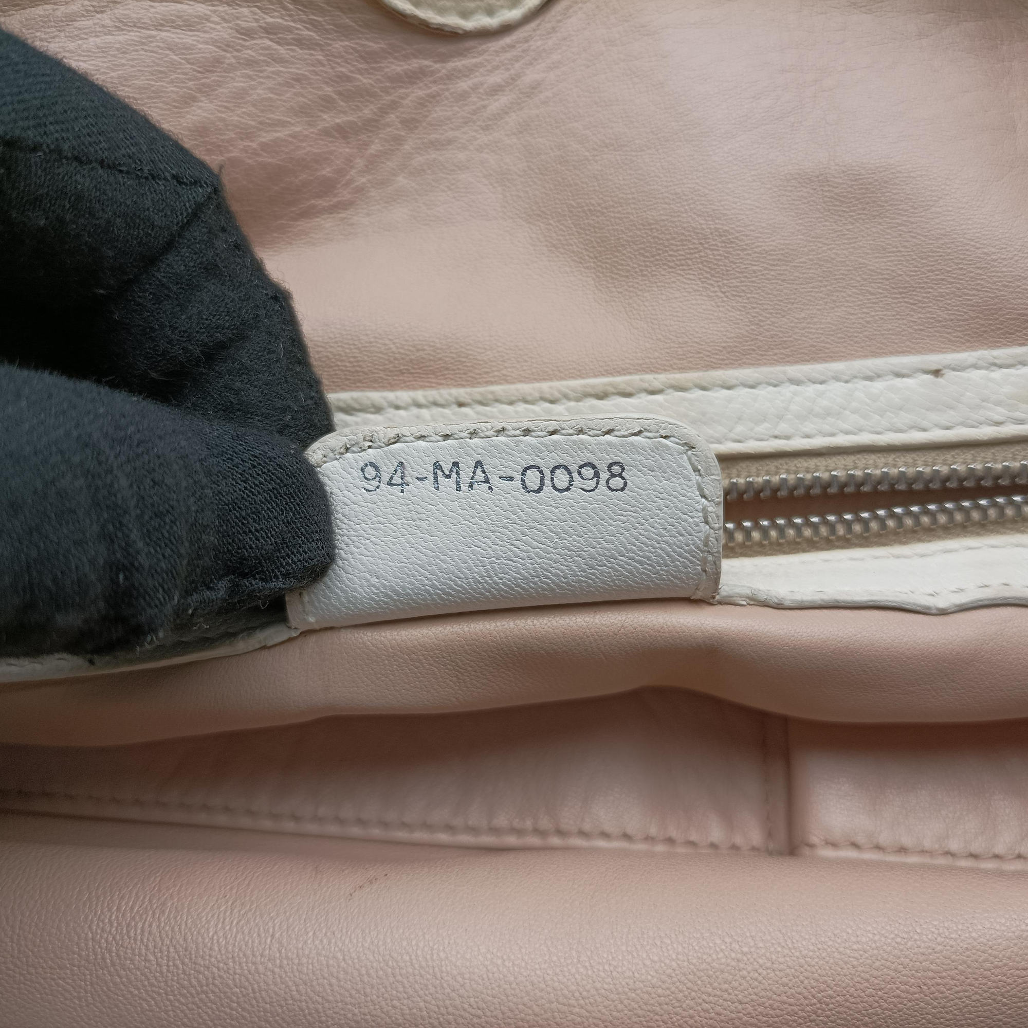 Pre-owned Christian Dior Soft Lady Dior Beige Leather  handbag | stylenewstar
