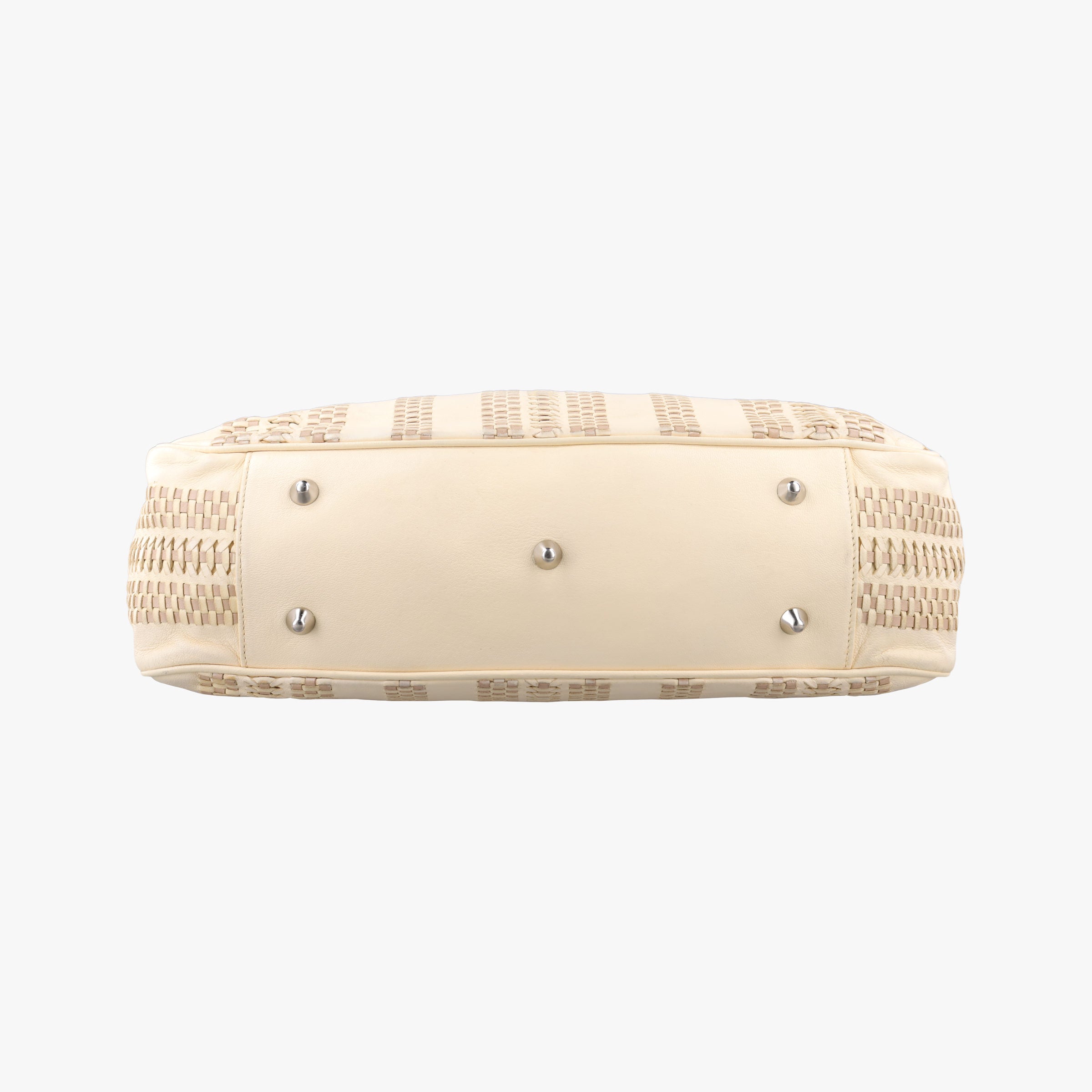 Pre-owned Christian Dior Soft Lady Dior Beige Leather  handbag | stylenewstar