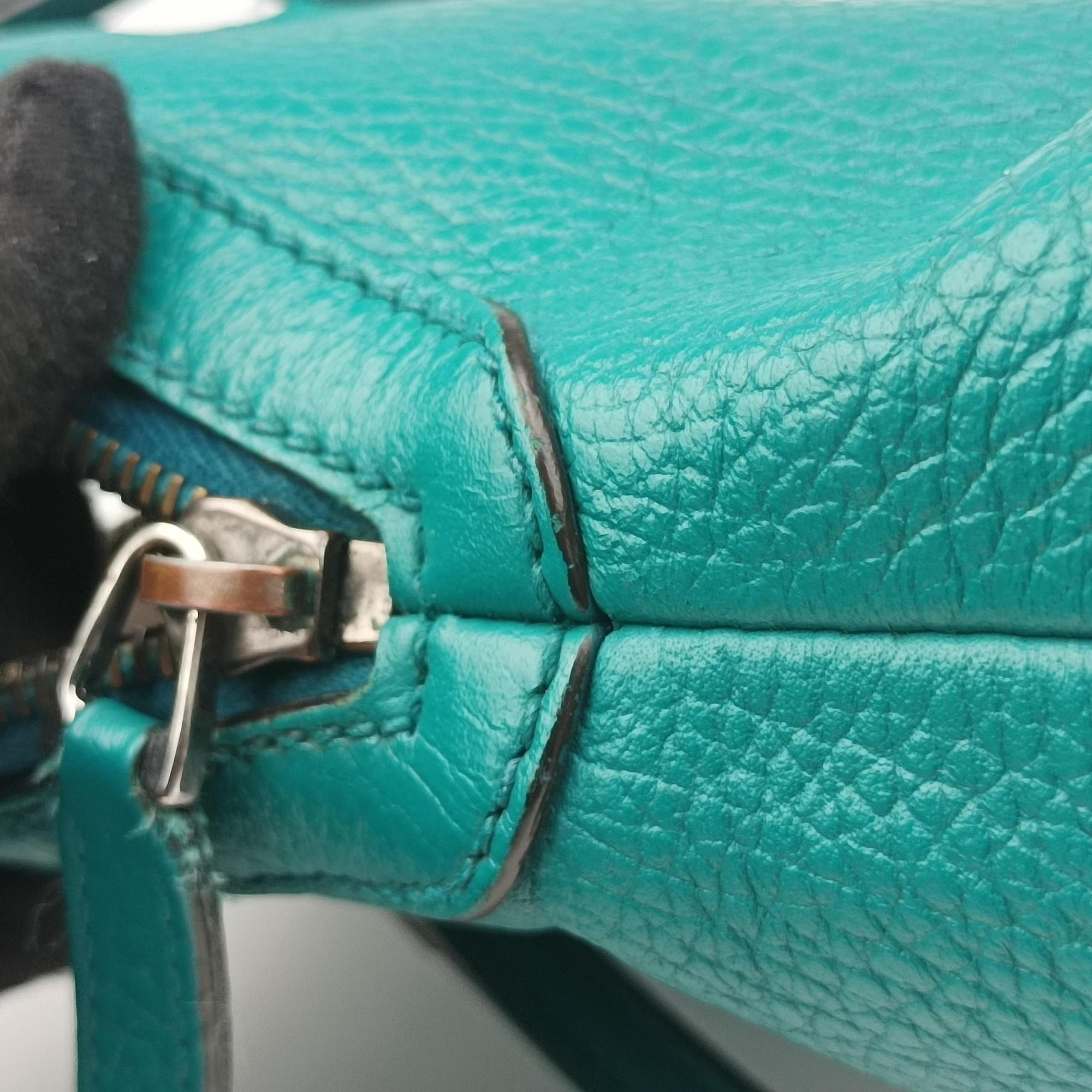 Vintage Gucci Web Dome Blue Leather 341504 shoulderbag | stylenewstar