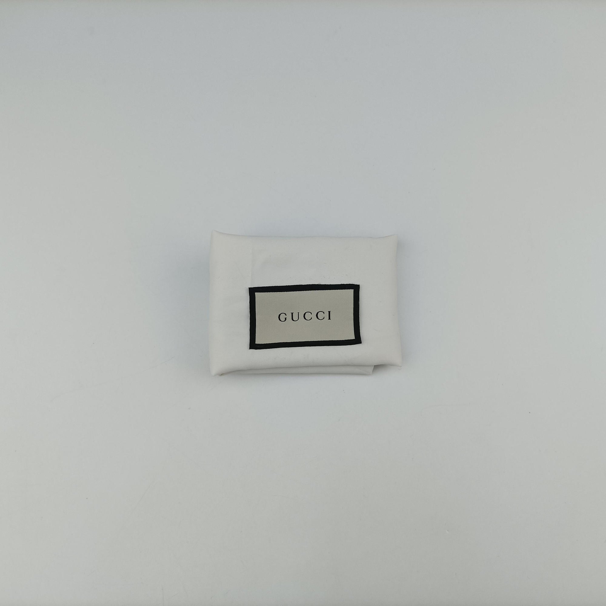 Pre-owned Gucci Sylvie 1969 Mini White Leather 615965 shoulderbag | stylenewstar