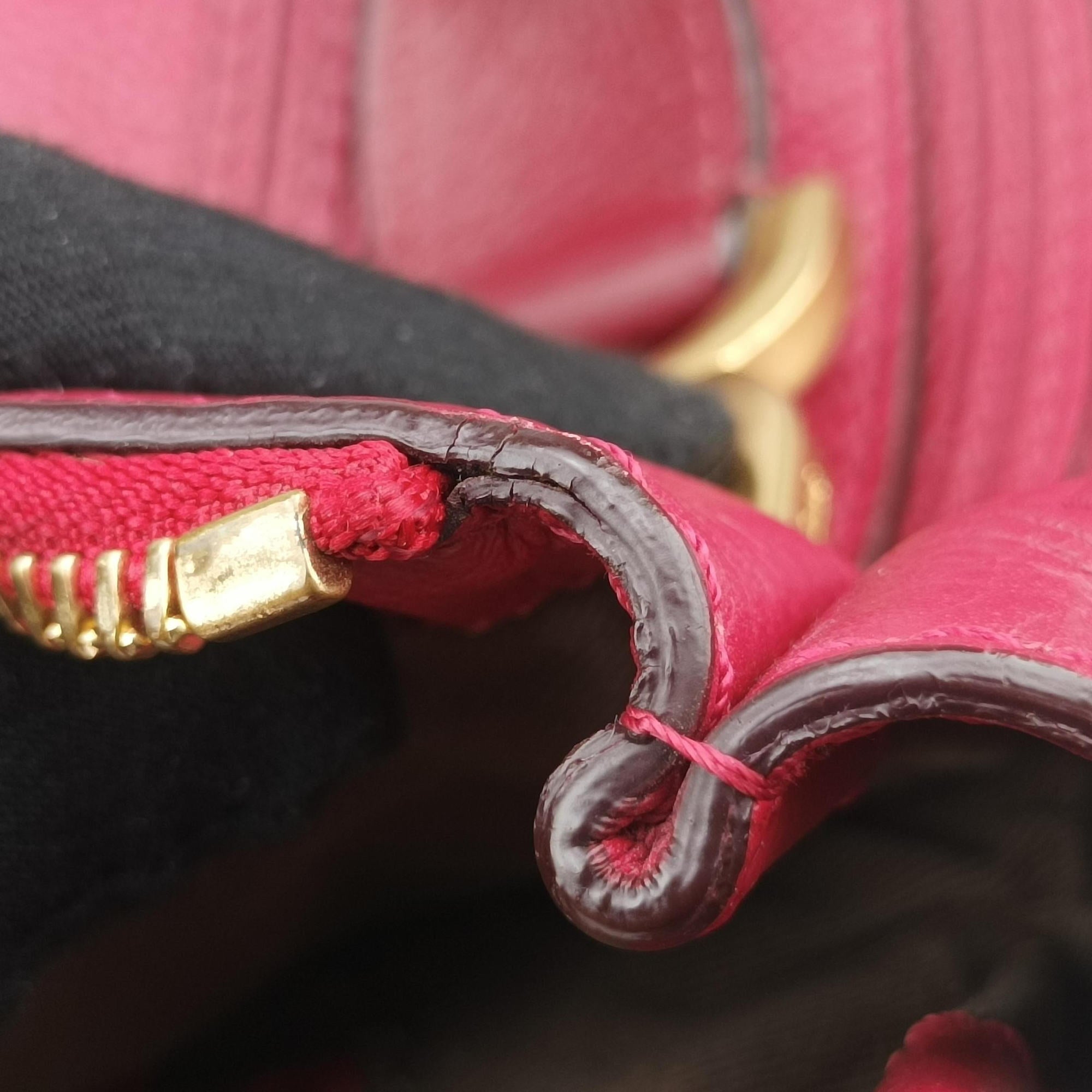 Pre-owned Chloe Mercy Red Leather  shoulderbag | stylenewstar
