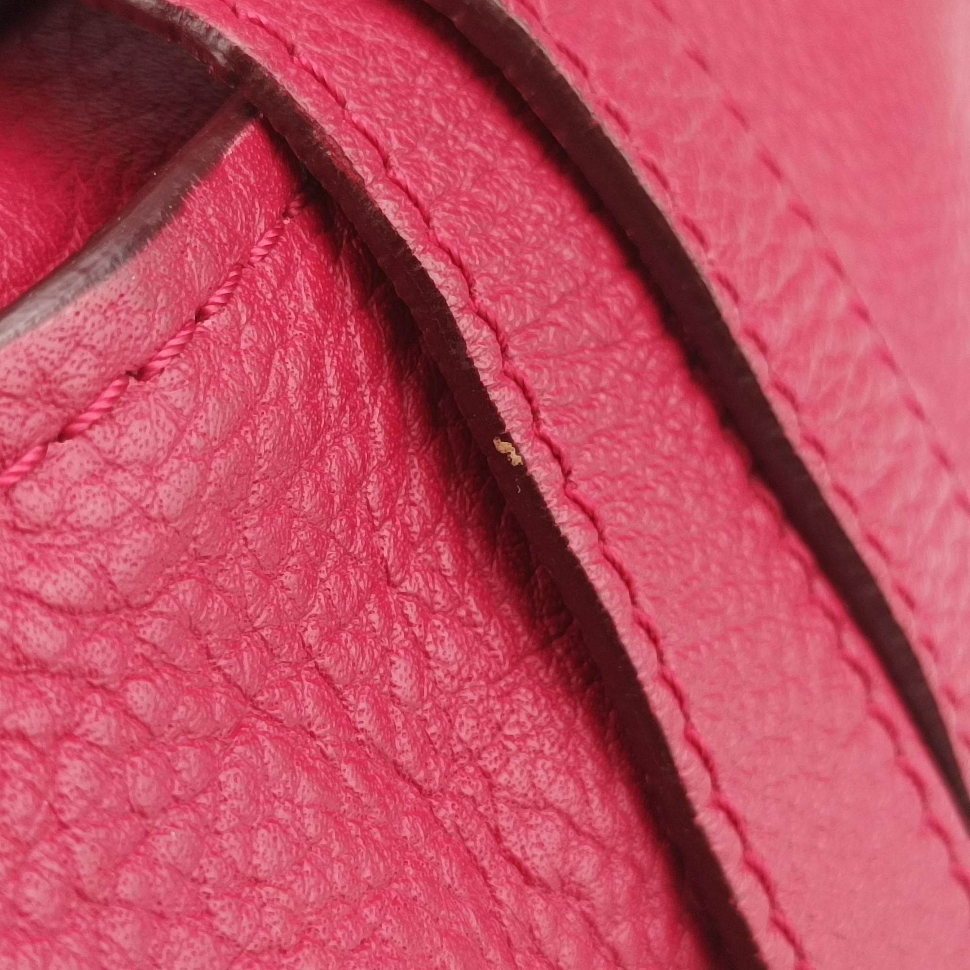 Pre-owned Chloe Mercy Red Leather  shoulderbag | stylenewstar