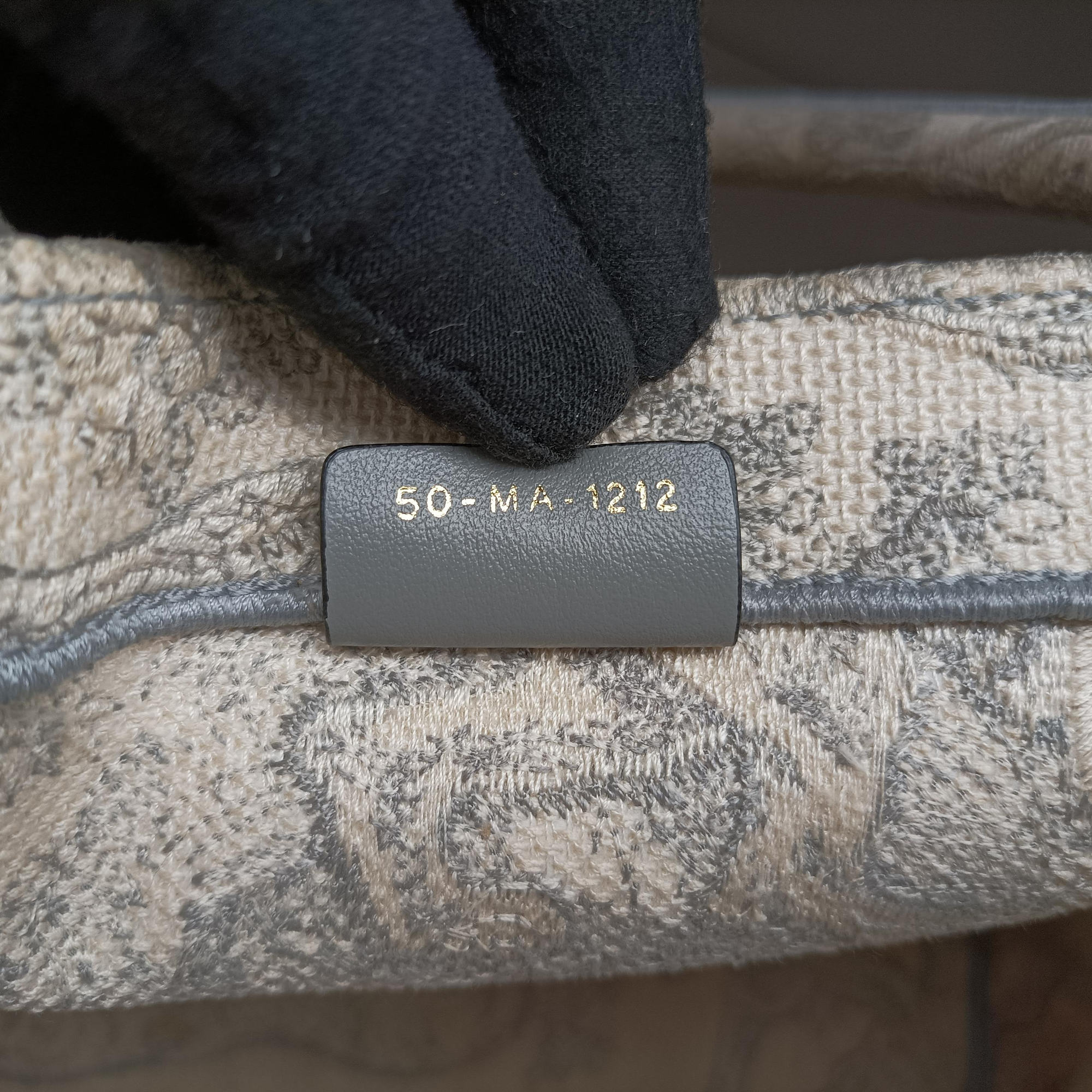 Vintage Christian Dior Toile de Jouy Grey canvas  handbag | stylenewstar