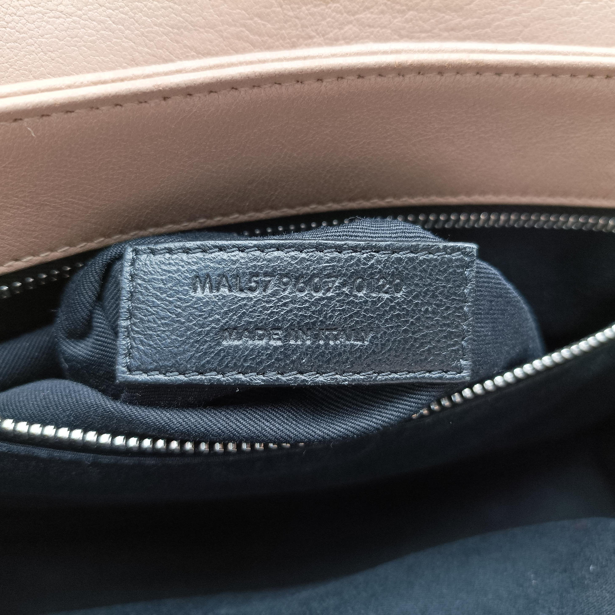 Pre-owned Yves Saint Laurent Paris Becky Camel Leather 579607 shoulderbag | stylenewstar