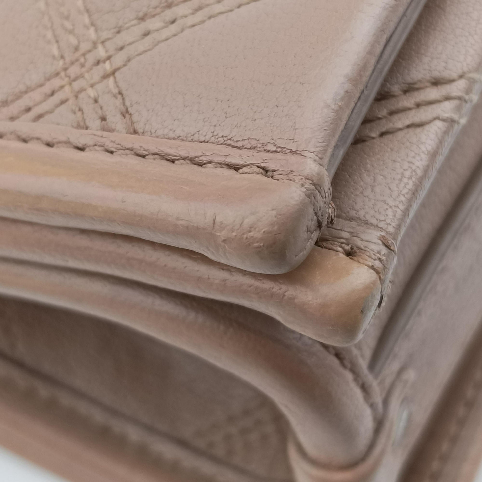 Pre-owned Yves Saint Laurent Paris Becky Camel Leather 579607 shoulderbag | stylenewstar