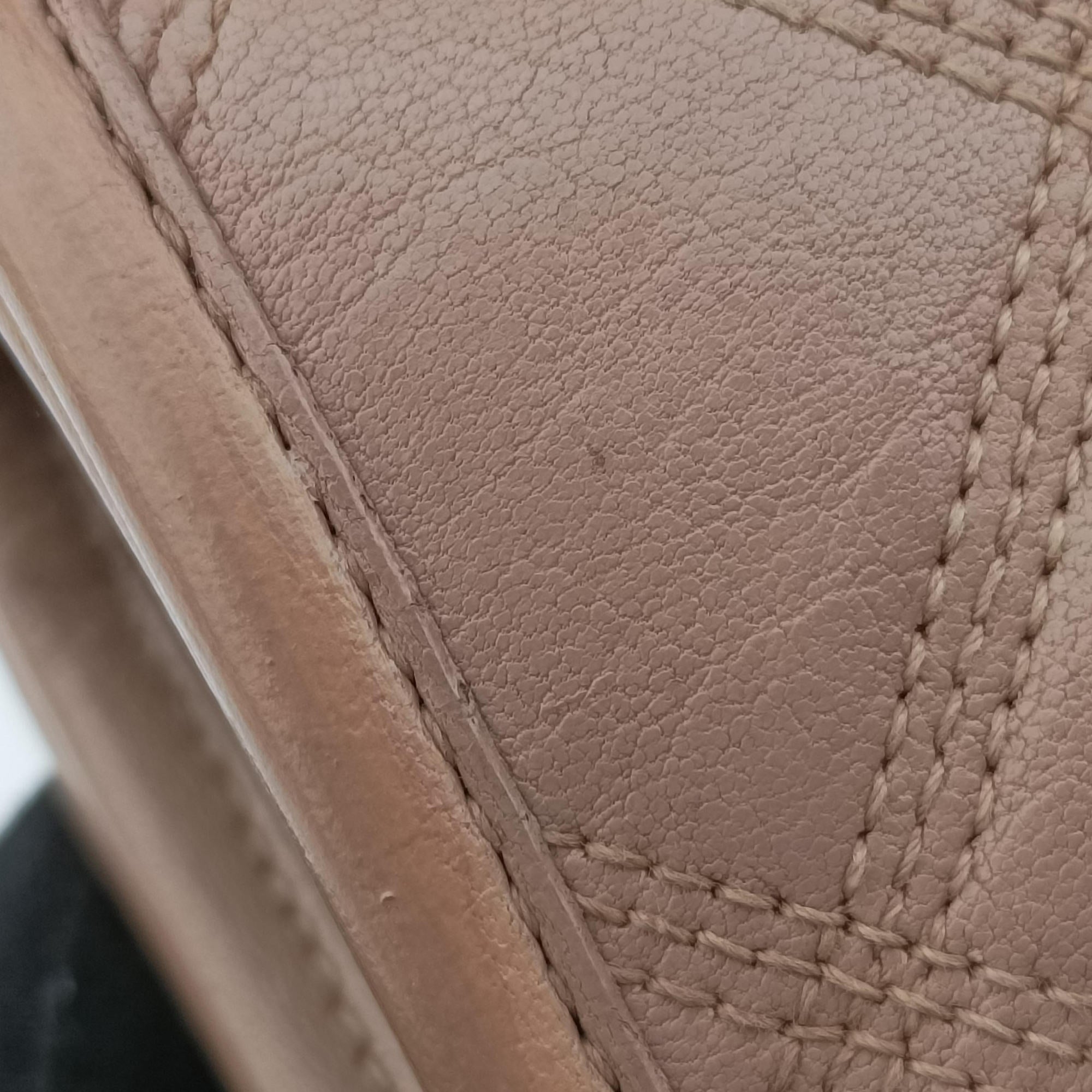 Pre-owned Yves Saint Laurent Paris Becky Camel Leather 579607 shoulderbag | stylenewstar