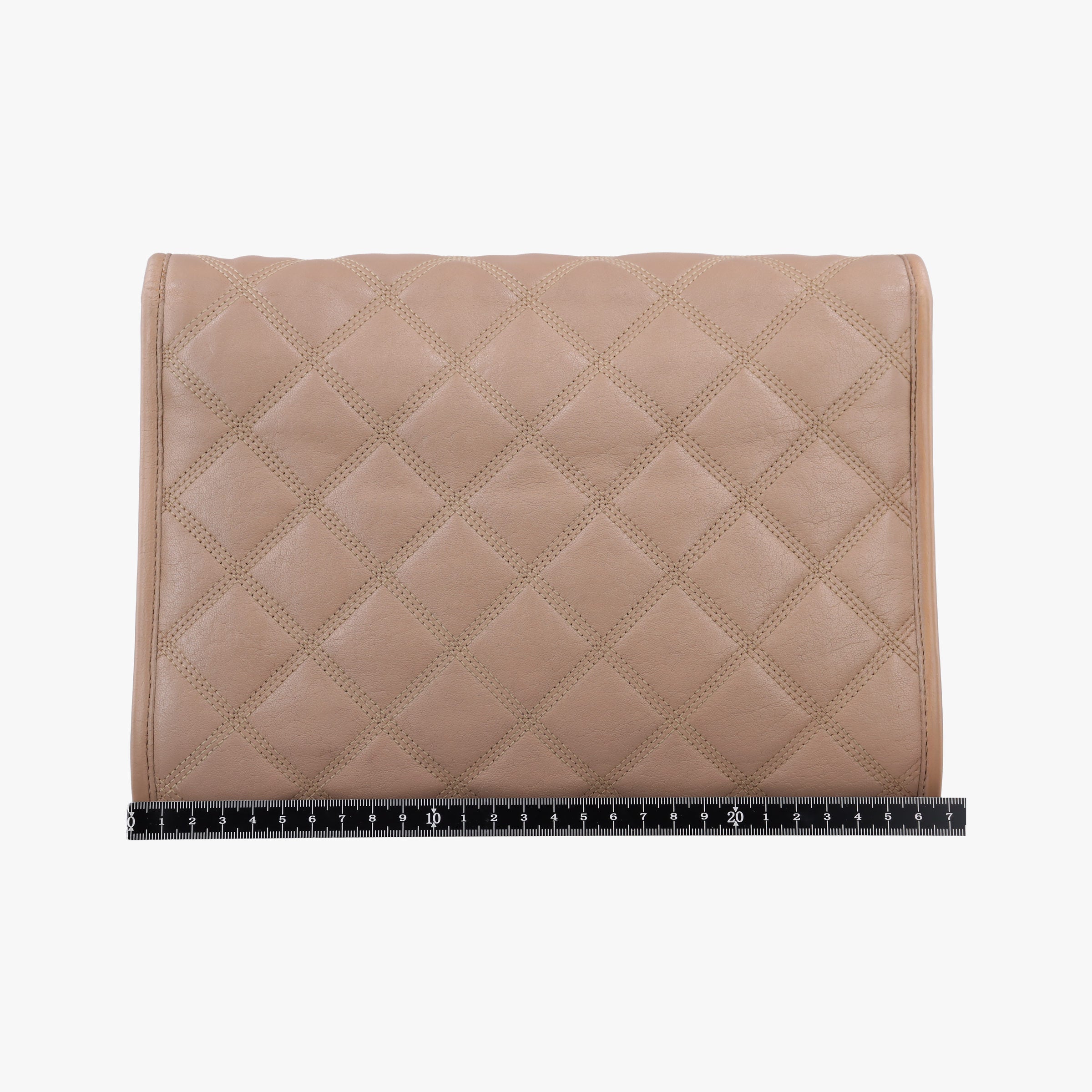 Pre-owned Yves Saint Laurent Paris Becky Camel Leather 579607 shoulderbag | stylenewstar