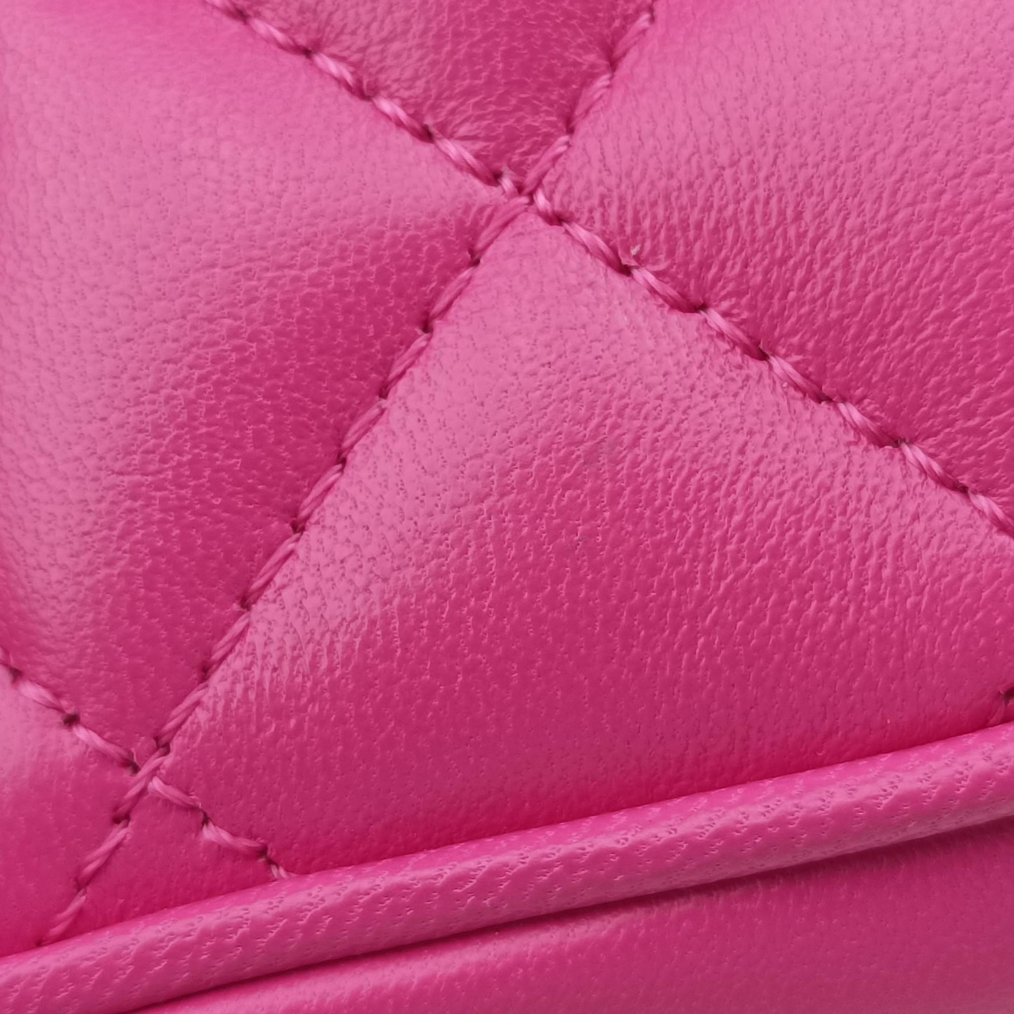 Pre-owned VERSACE La Medusa Camera Rose Leather  shoulderbag | stylenewstar