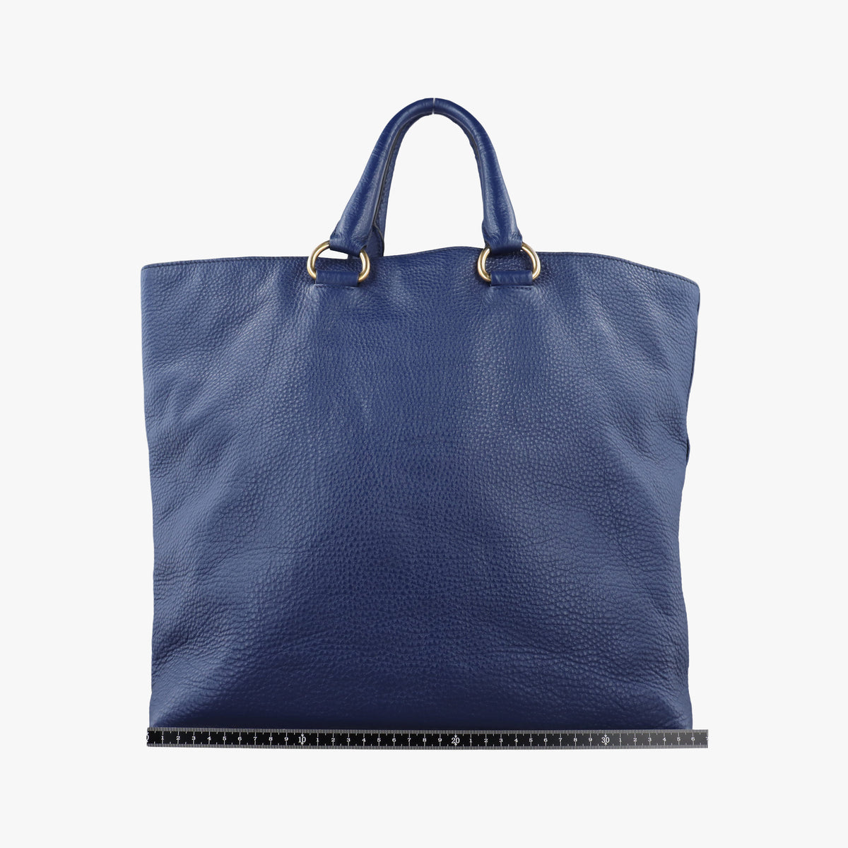 Pre-owned Prada Vitello Phoenix Blue Leather BN1713 handbag | stylenewstar