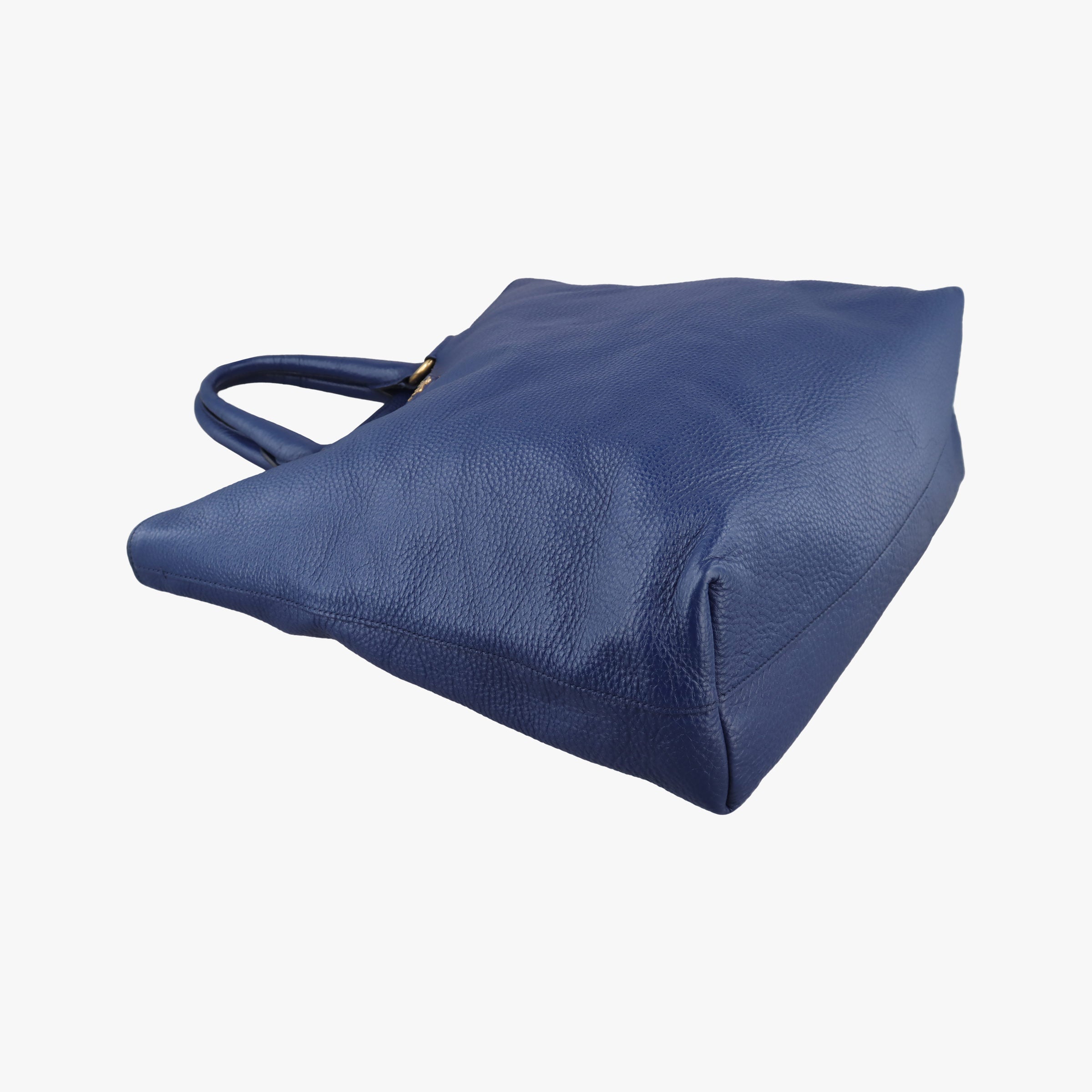 Pre-owned Prada Vitello Phoenix Blue Leather BN1713 handbag | stylenewstar