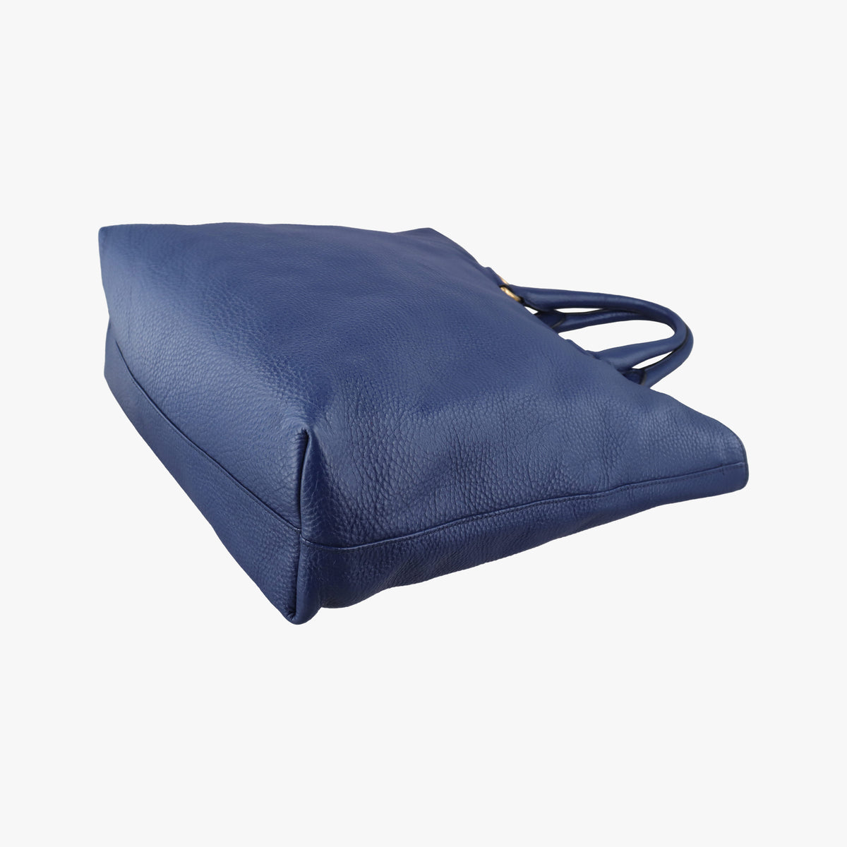 Pre-owned Prada Vitello Phoenix Blue Leather BN1713 handbag | stylenewstar