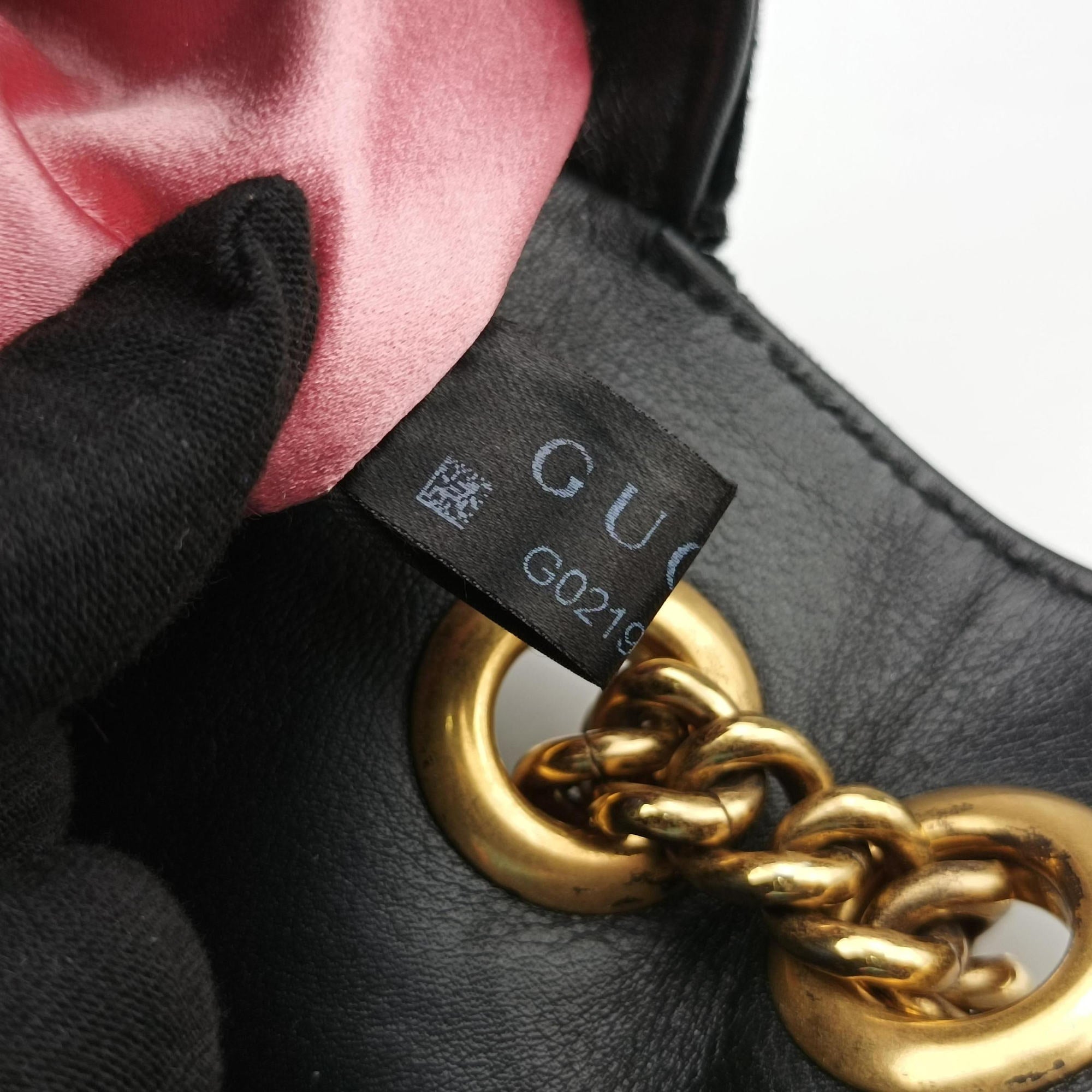 Vintage Gucci GG Marmont Black velour 446744 shoulderbag | stylenewstar