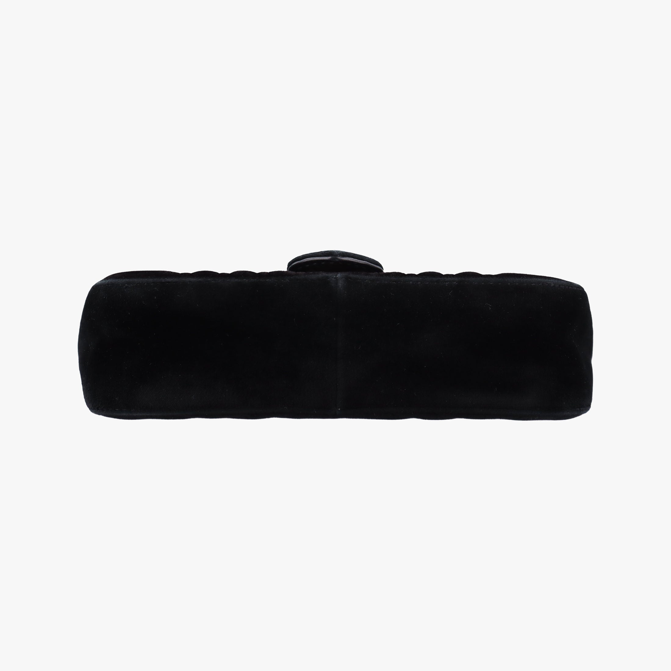 Vintage Gucci GG Marmont Black velour 446744 shoulderbag | stylenewstar