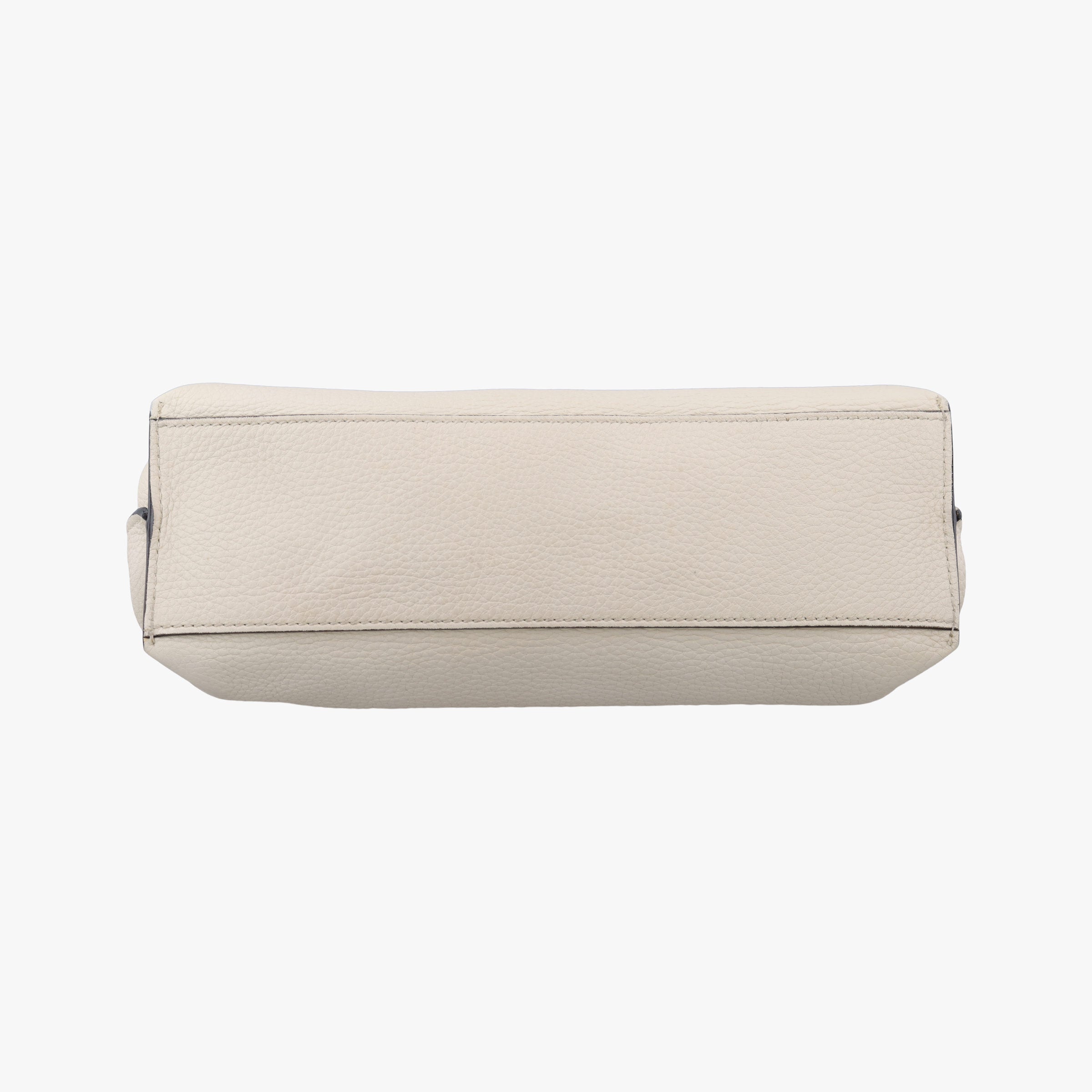 Pre-owned Gucci Bamboo Daily White Leather 370831 shoulderbag | stylenewstar