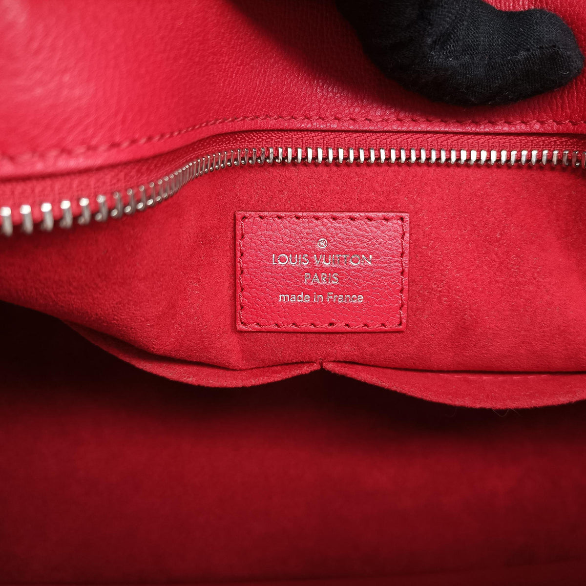 Pre-owned Louis Vuitton Very Zipped Tote Ruby Leather M54146 shoulderbag | stylenewstar