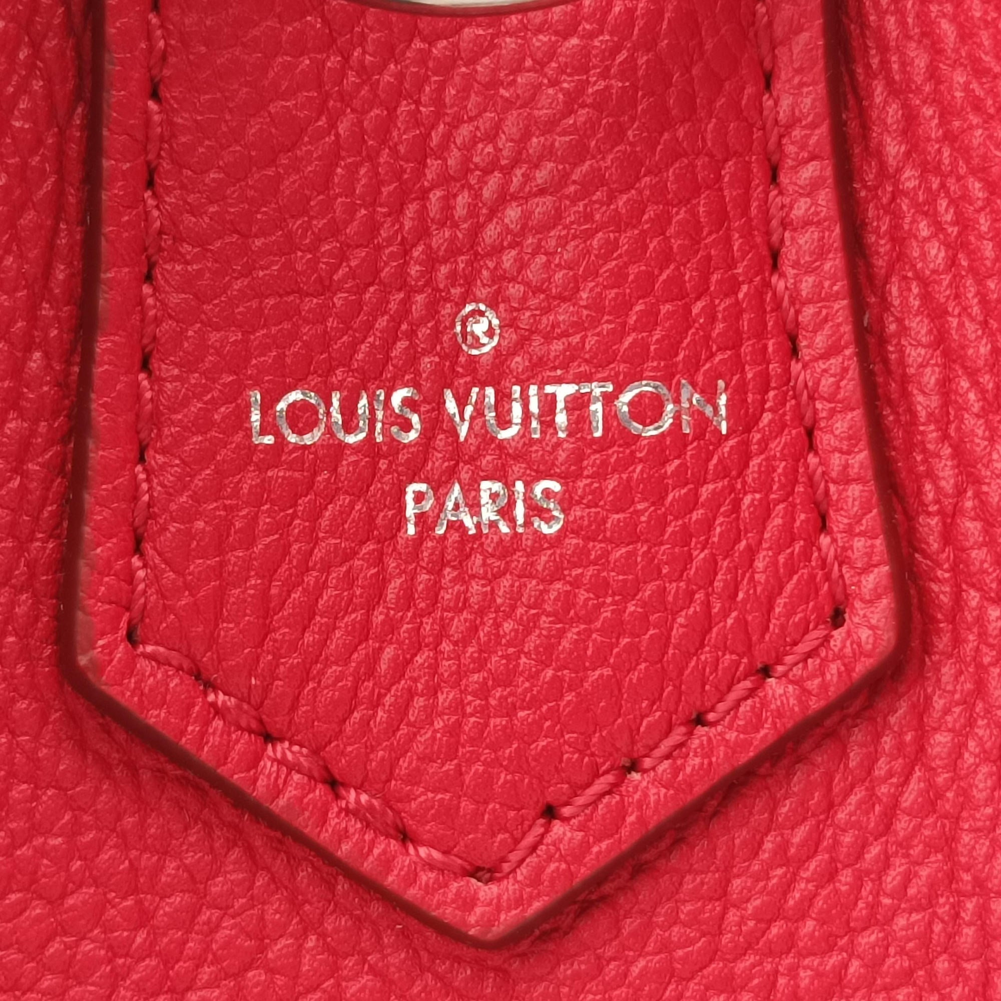 Pre-owned Louis Vuitton Very Zipped Tote Ruby Leather M54146 shoulderbag | stylenewstar