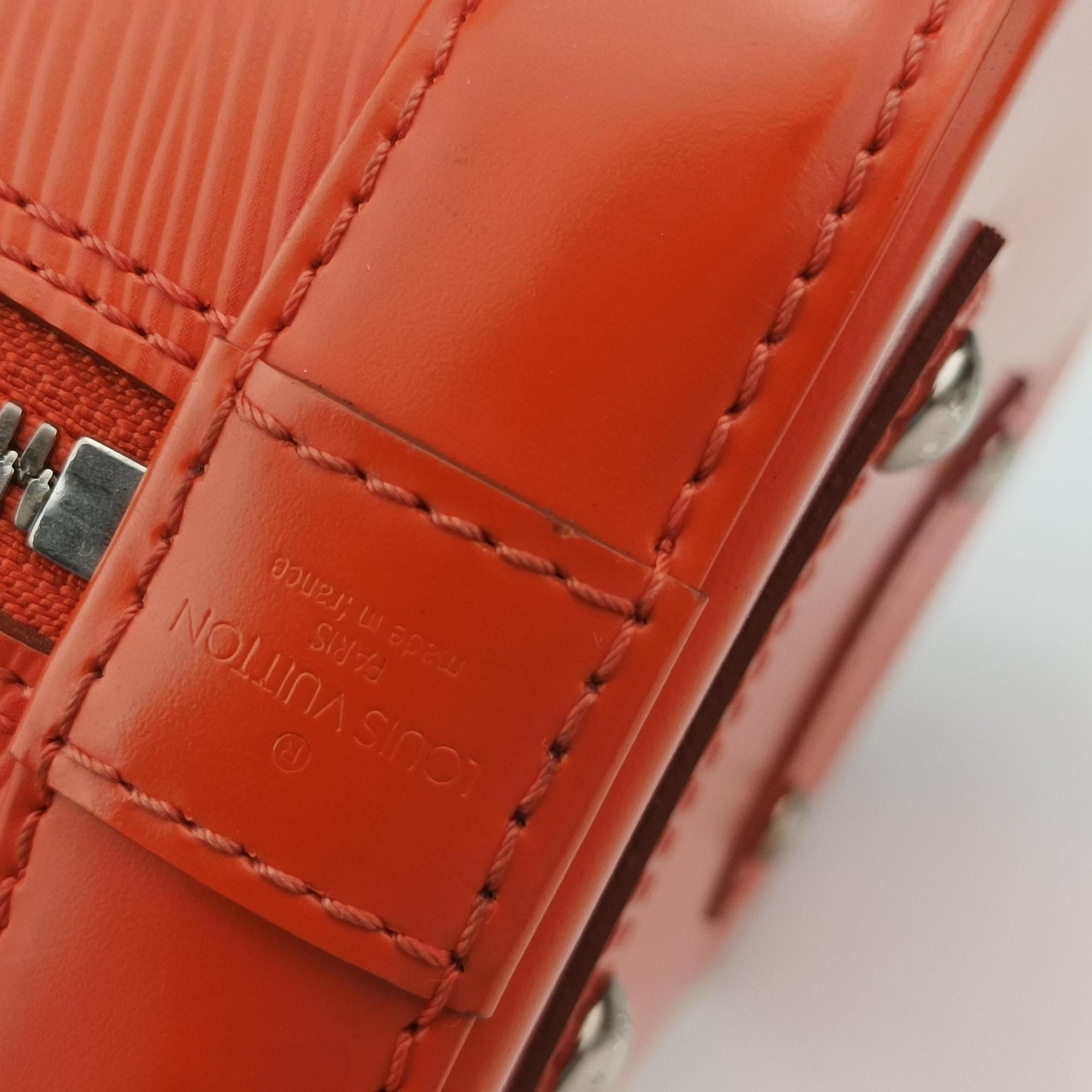 Pre-owned Louis Vuitton Alma BB PIMENT Epi M40854 shoulderbag | stylenewstar