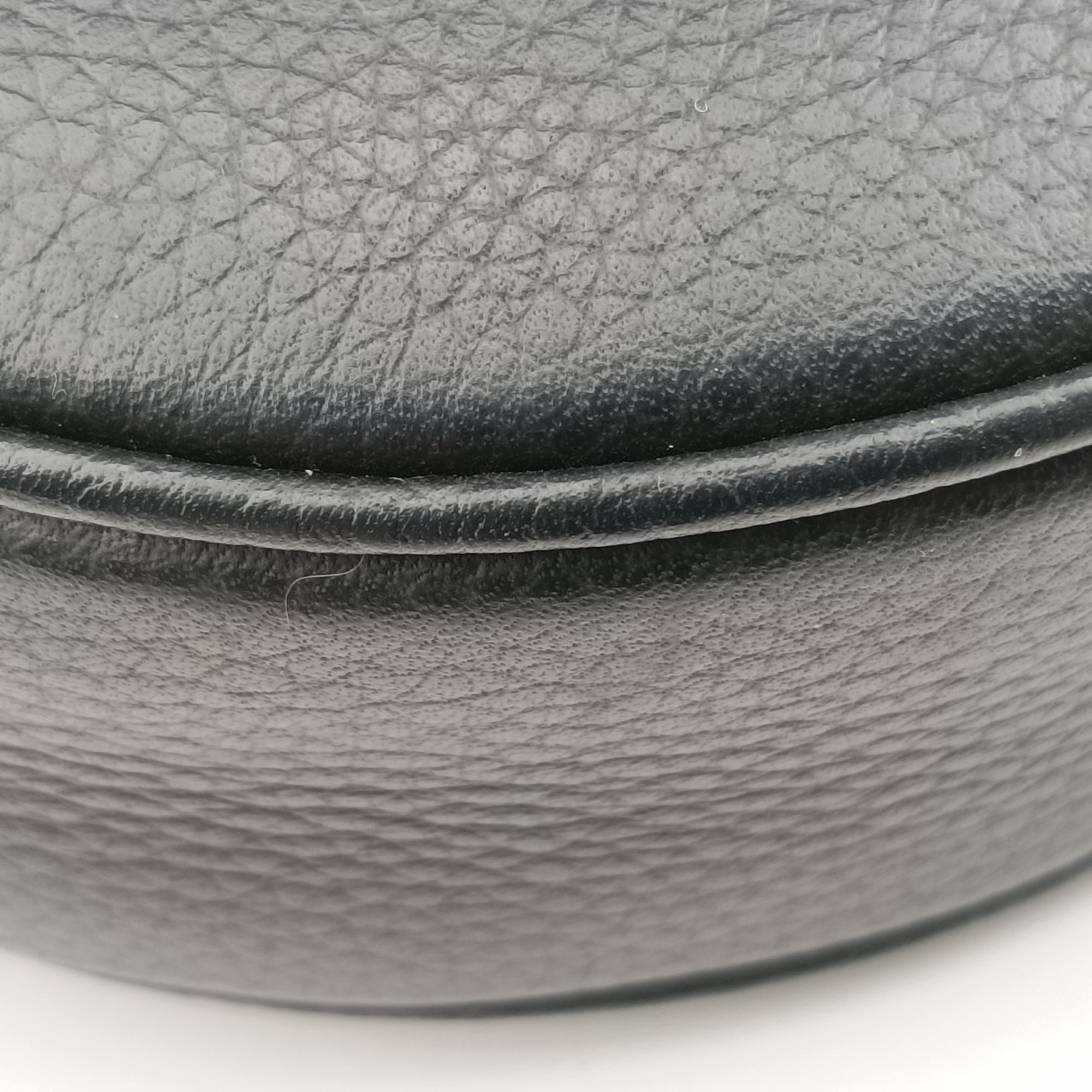 Pre-owned Christian Dior saddle Black leather  bum bag/waist bag | stylenewstar
