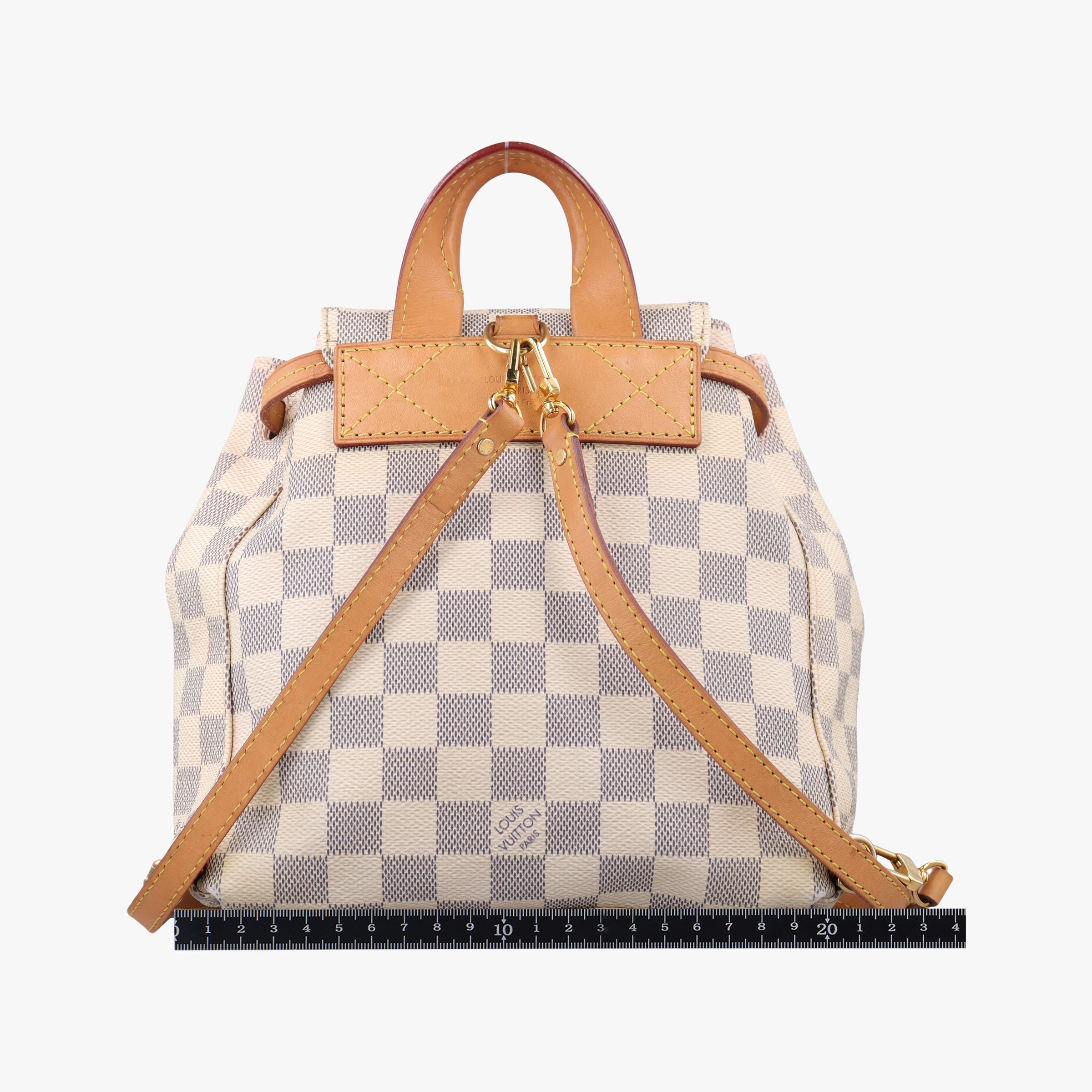Pre-owned Louis Vuitton Sperone BB Azur Damier Canvas N44026 backpack/rucksack | stylenewstar
