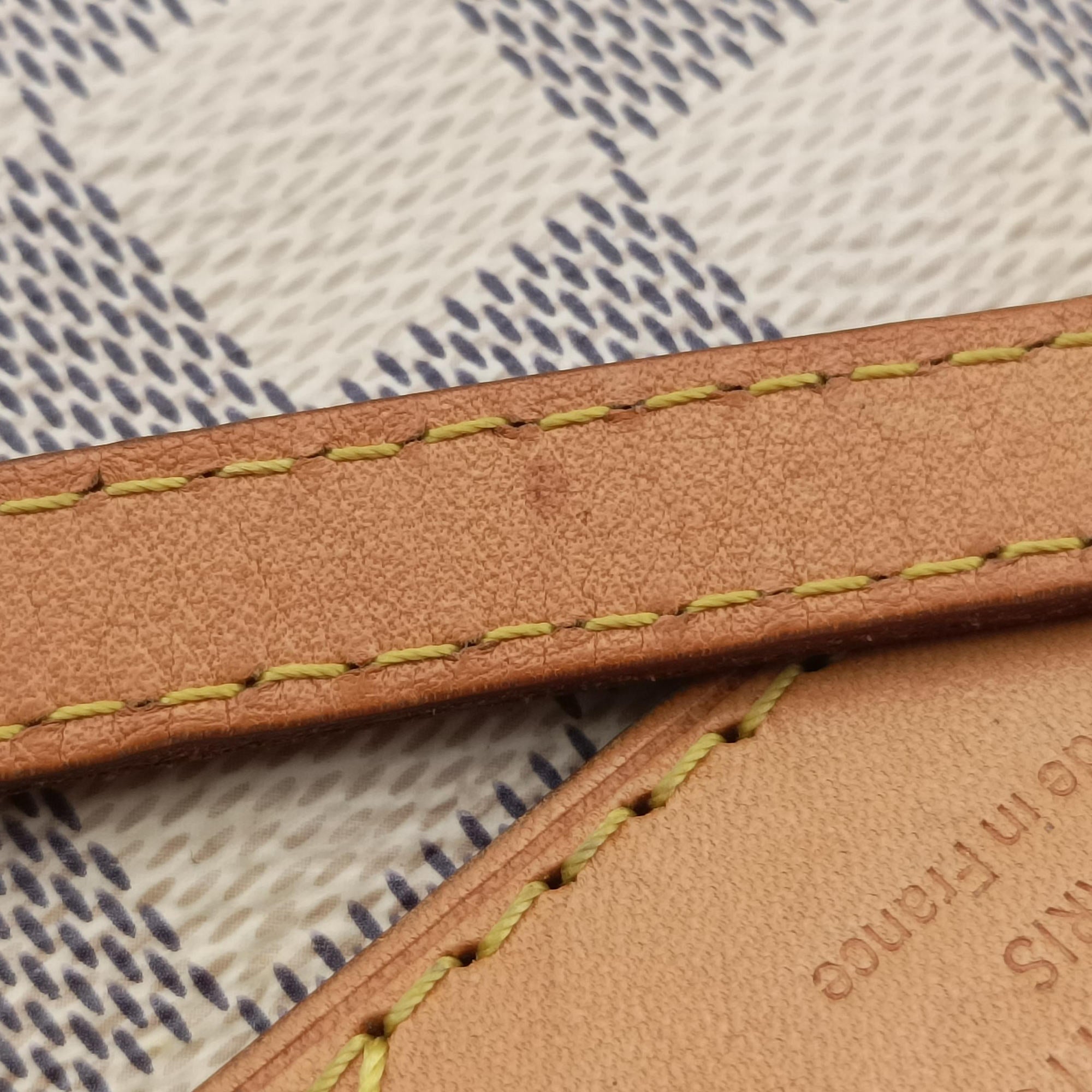 Pre-owned Louis Vuitton Sperone BB Azur Damier Canvas N44026 backpack/rucksack | stylenewstar