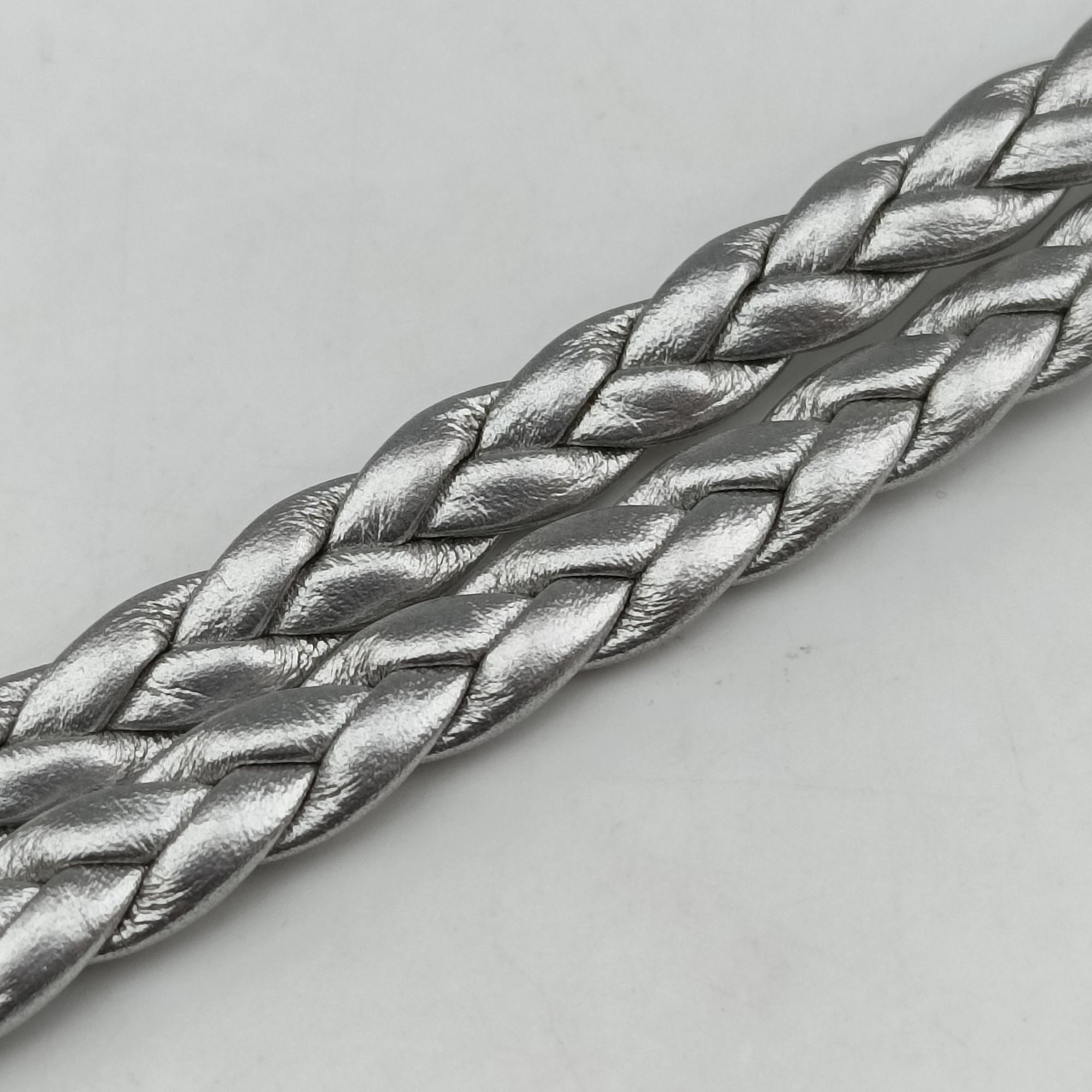 Pre-owned Gucci GG Marmont Pochette Silver×Green×Red Leather 541051 shoulderbag | stylenewstar