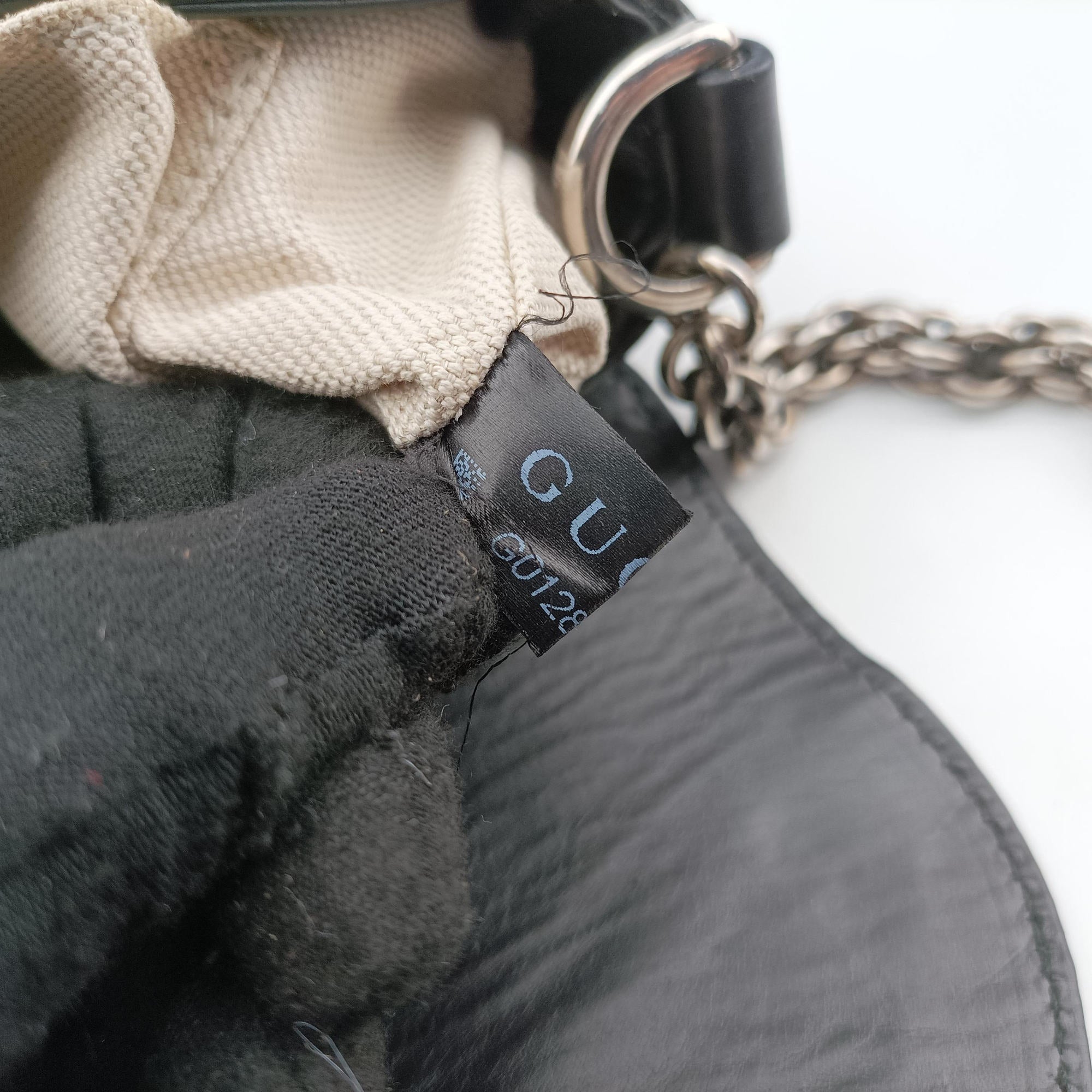 Pre-owned Gucci Ribot Horse head Black Leather 296882 shoulderbag | stylenewstar