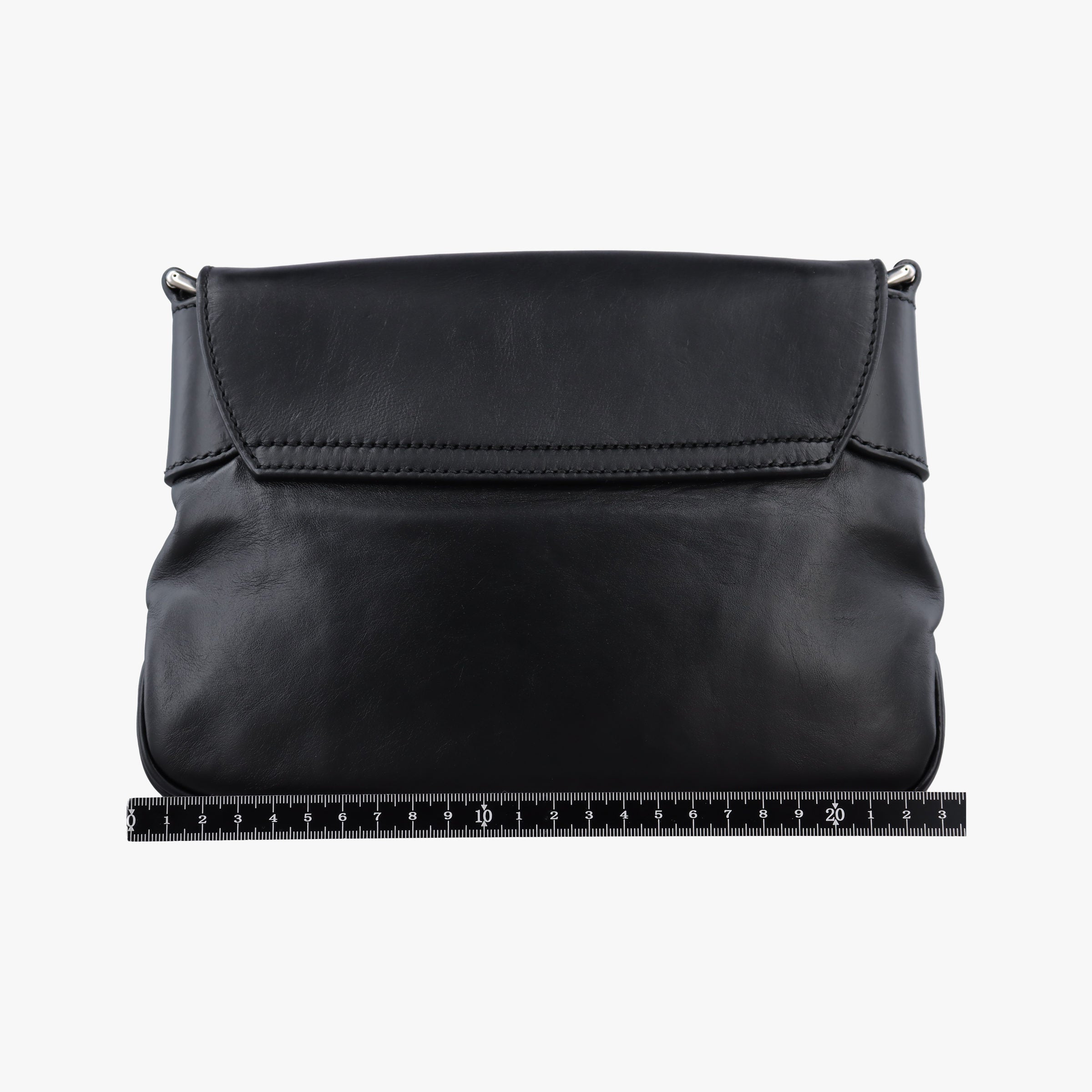 Pre-owned Gucci Ribot Horse head Black Leather 296882 shoulderbag | stylenewstar