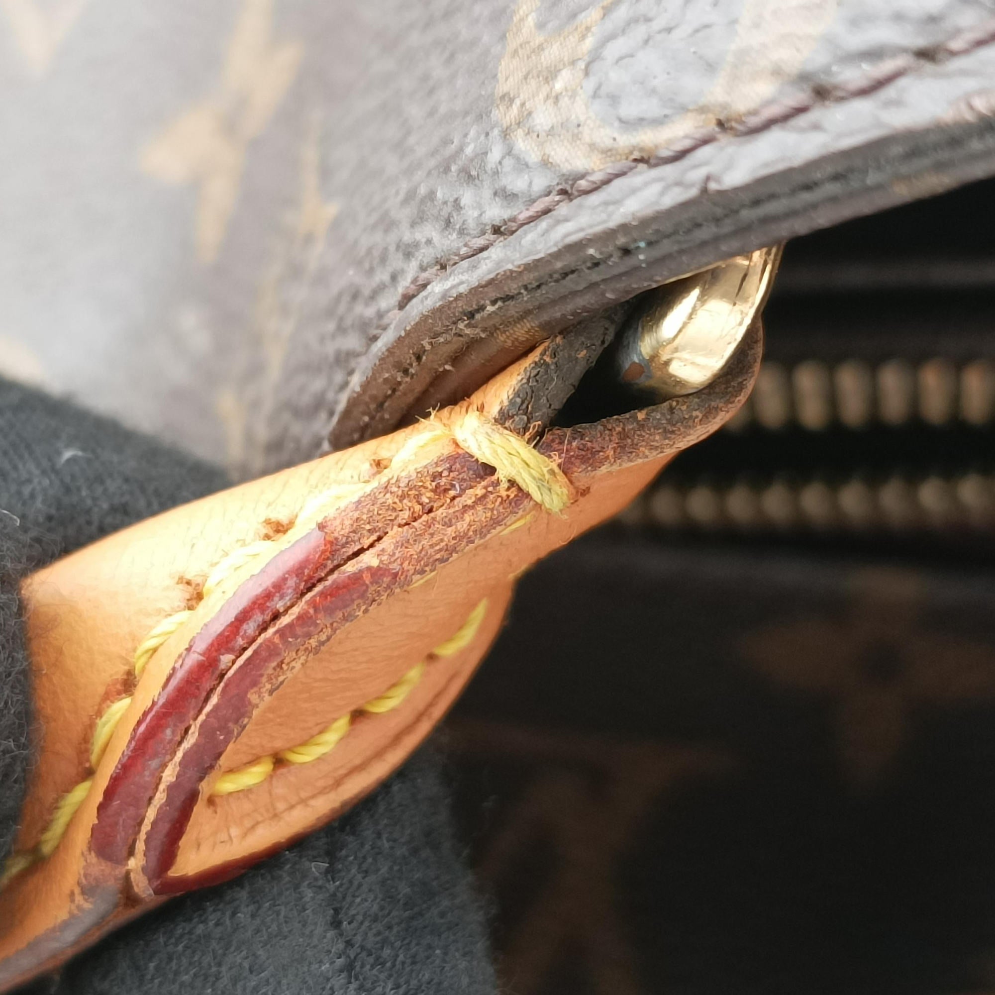 Vintage Louis Vuitton MONTAIGNE GM Brown Monogram Canvas M41067 shoulderbag | stylenewstar