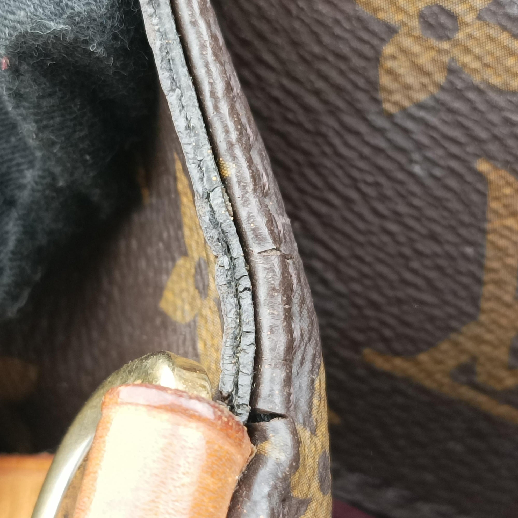 Vintage Louis Vuitton MONTAIGNE GM Brown Monogram Canvas M41067 shoulderbag | stylenewstar