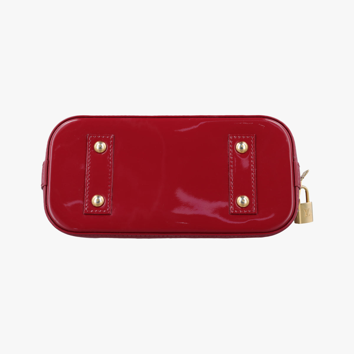Secondhand Louis Vuitton Alma BB pomme d'amour Vernis M90174 shoulderbag | stylenewstar