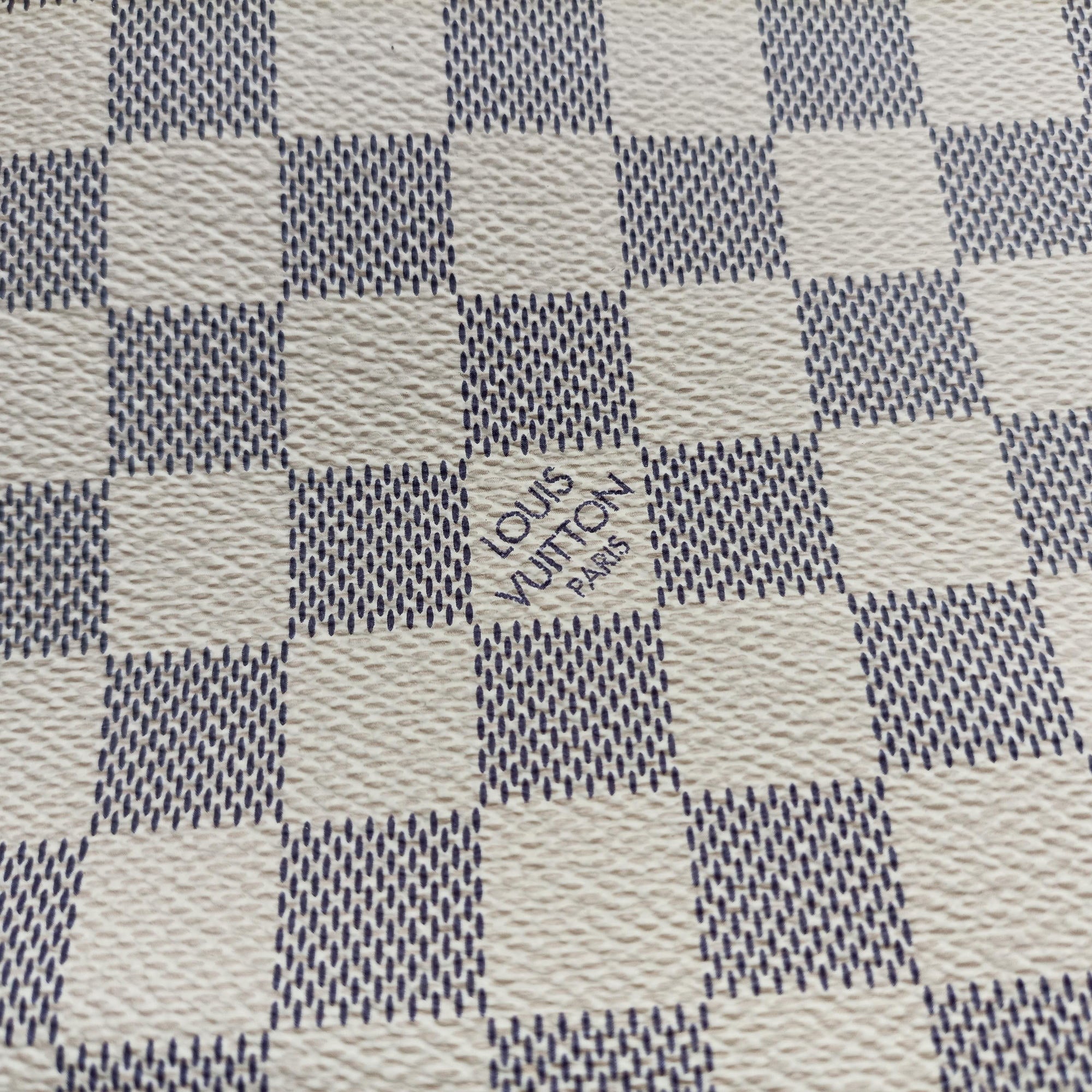 Secondhand Louis Vuitton SALEYA GM Azur Damier Canvas N51184 handbag | stylenewstar