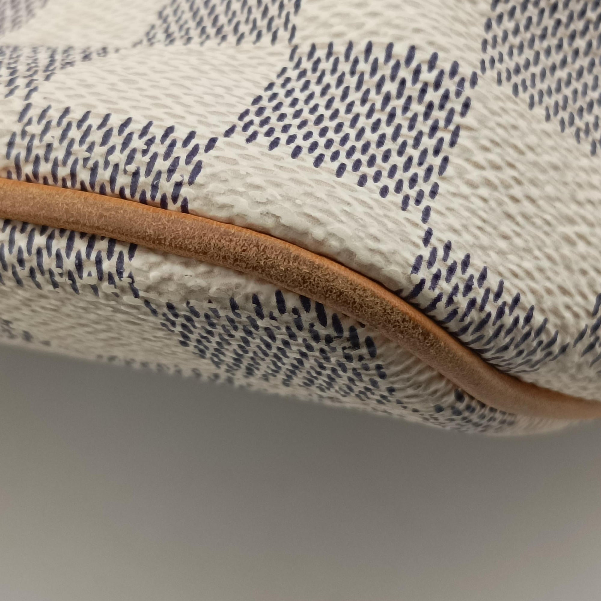 Secondhand Louis Vuitton SALEYA GM Azur Damier Canvas N51184 handbag | stylenewstar