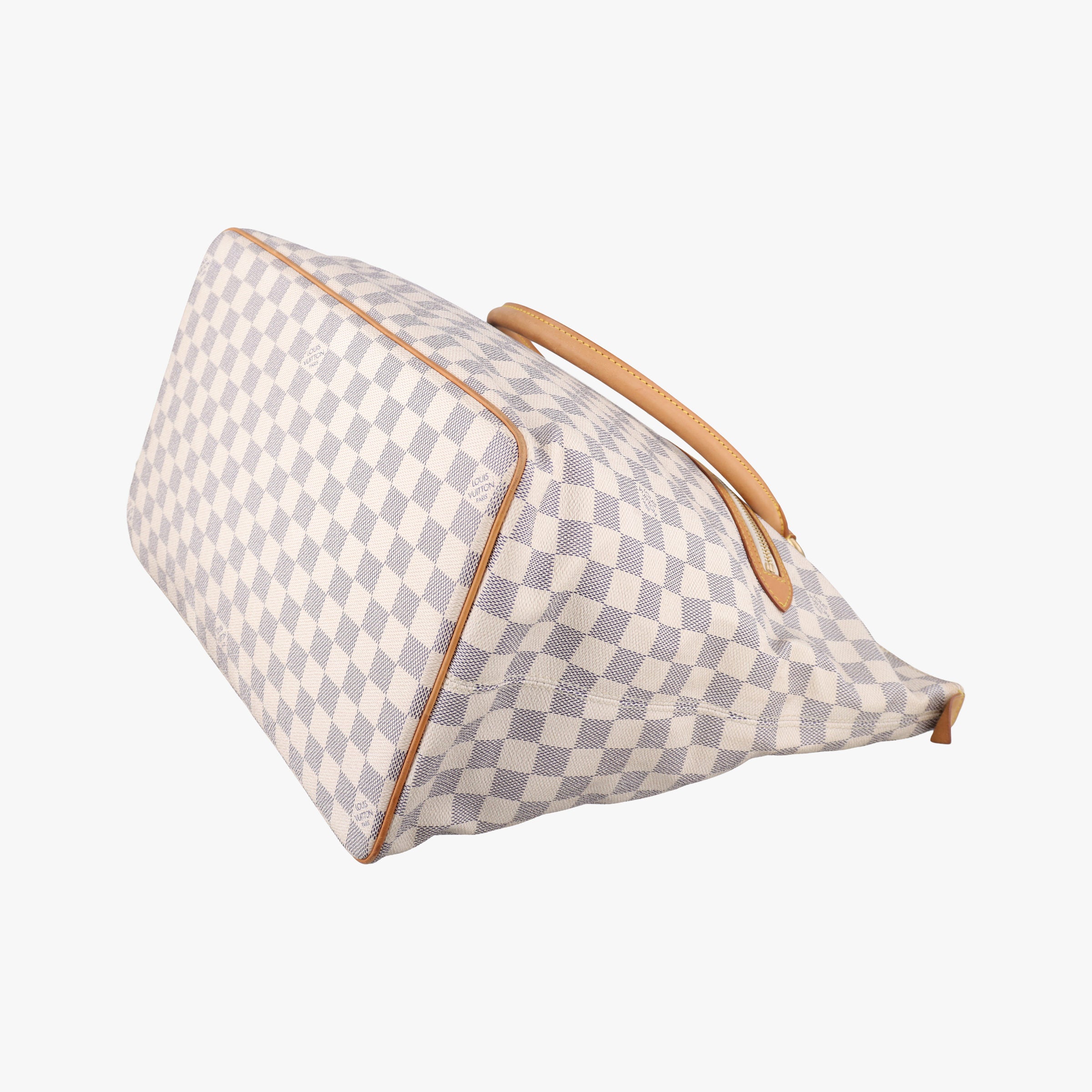 Secondhand Louis Vuitton SALEYA GM Azur Damier Canvas N51184 handbag | stylenewstar