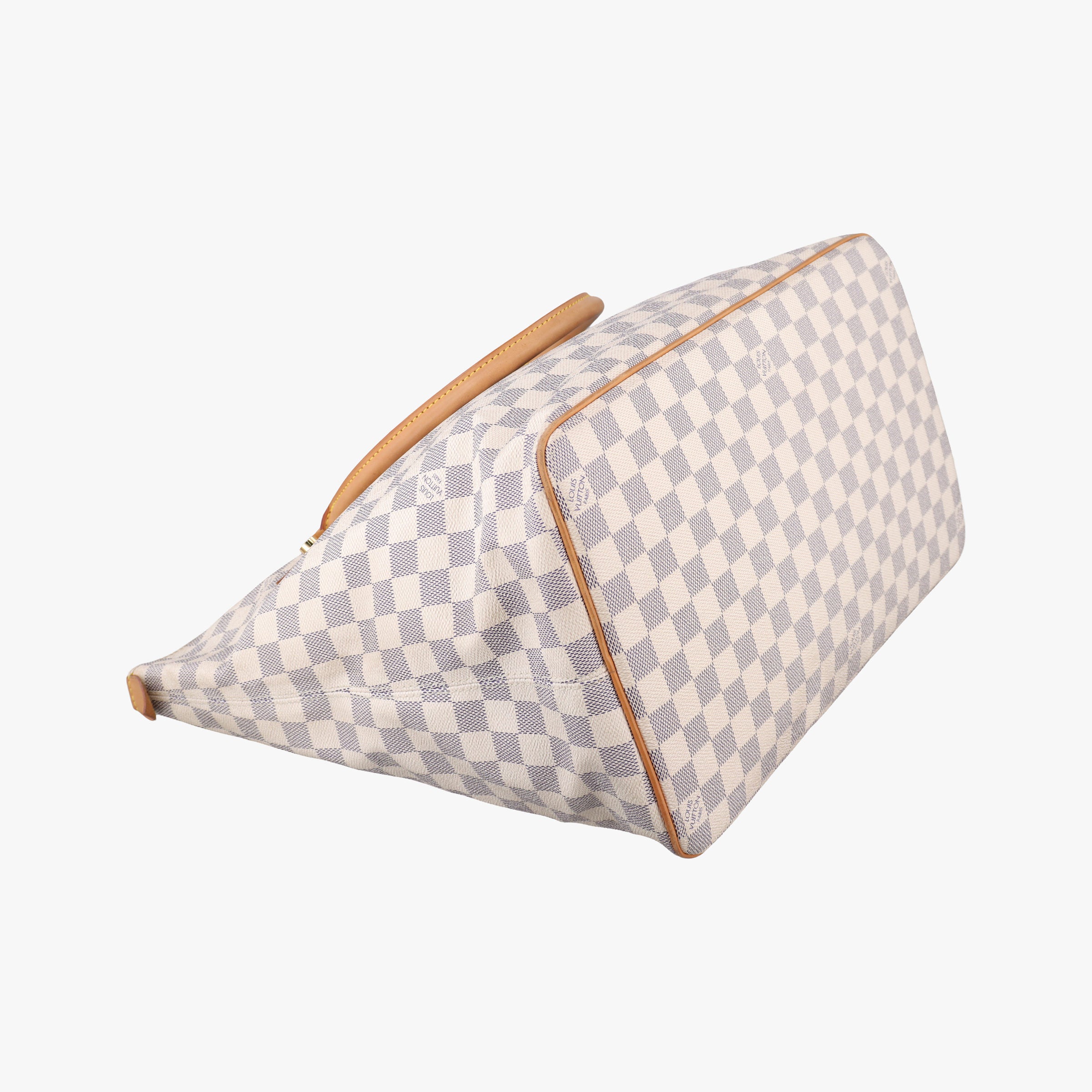 Secondhand Louis Vuitton SALEYA GM Azur Damier Canvas N51184 handbag | stylenewstar